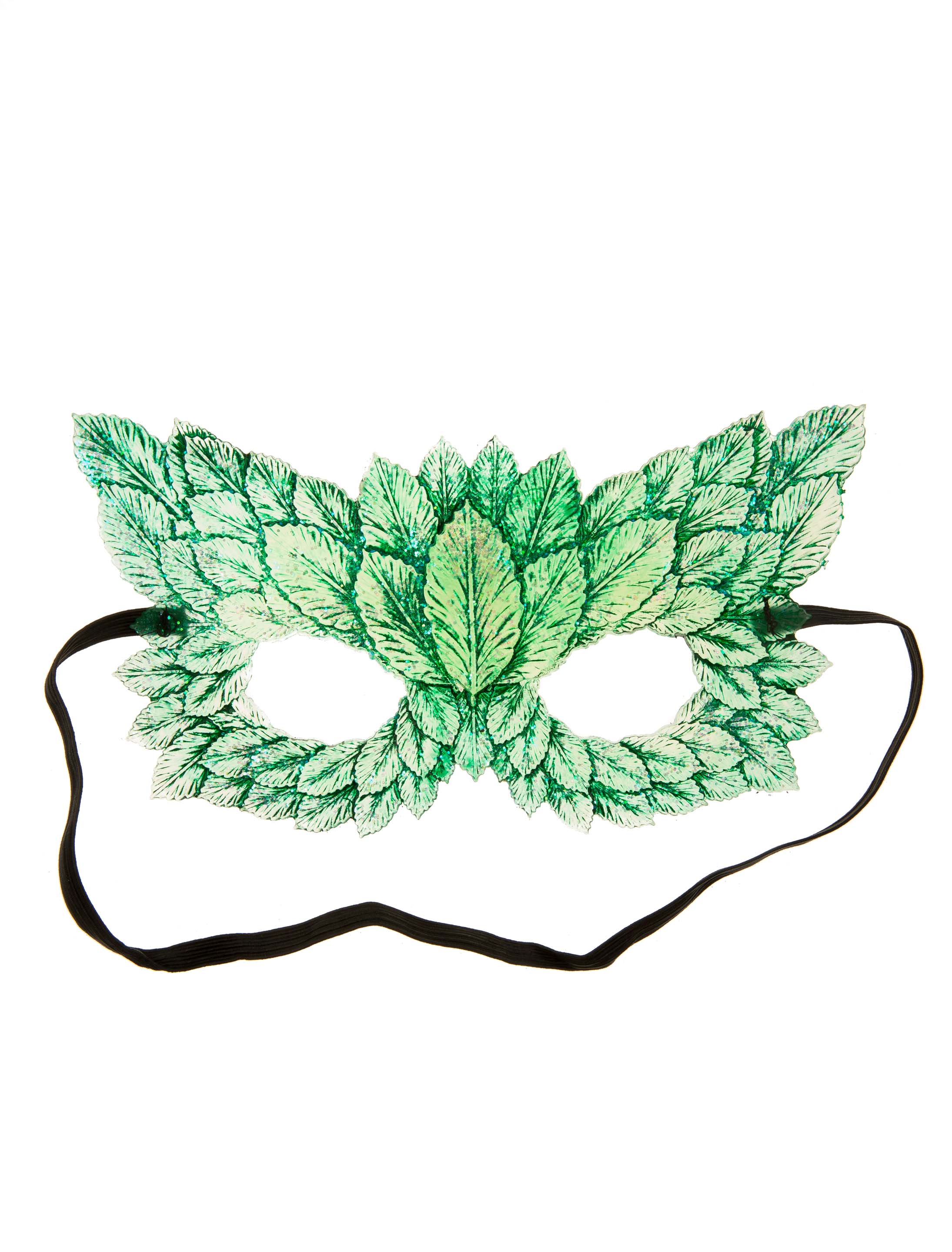 Maske Blätter grün