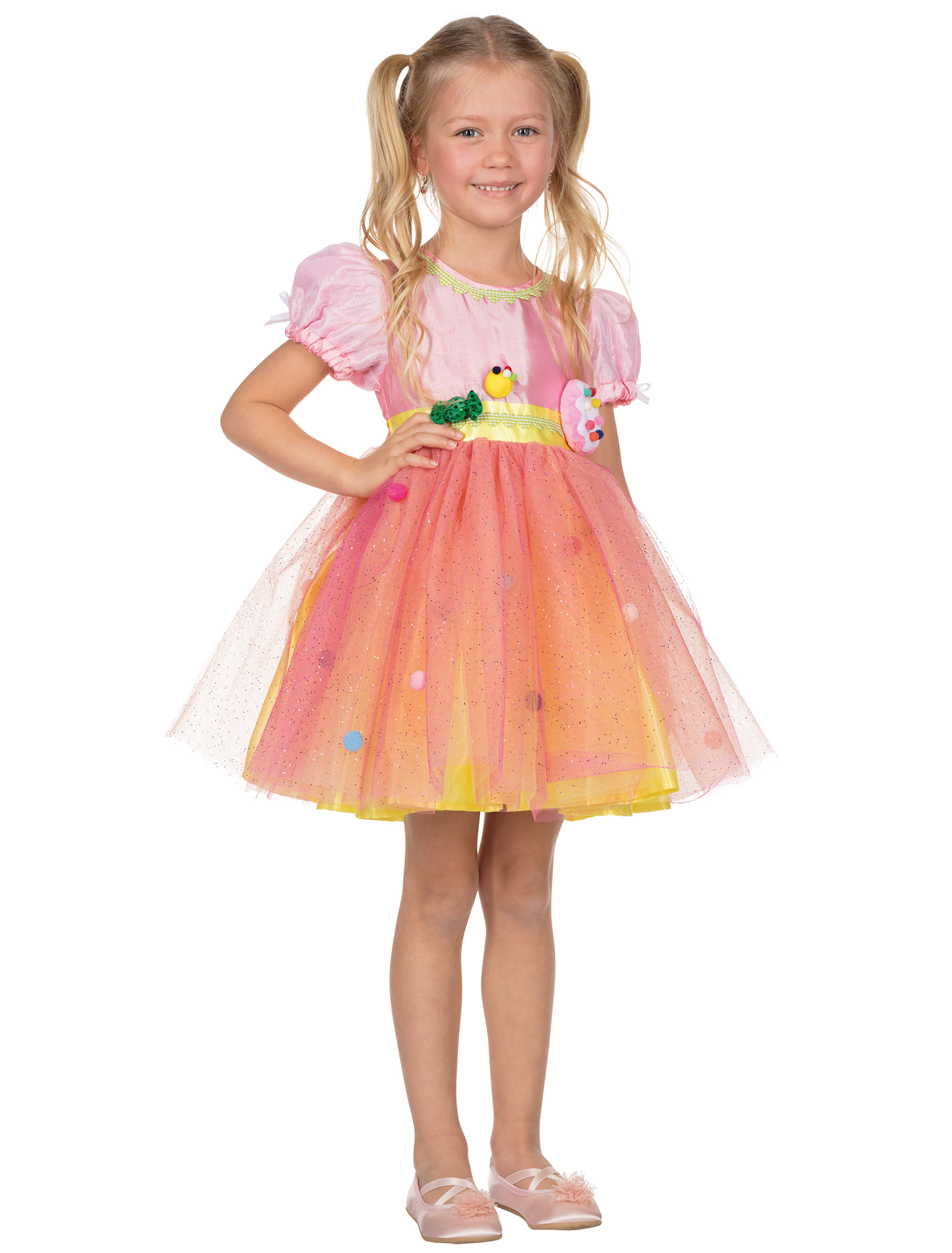 Kleid Candygirl Kinder rosa 104
