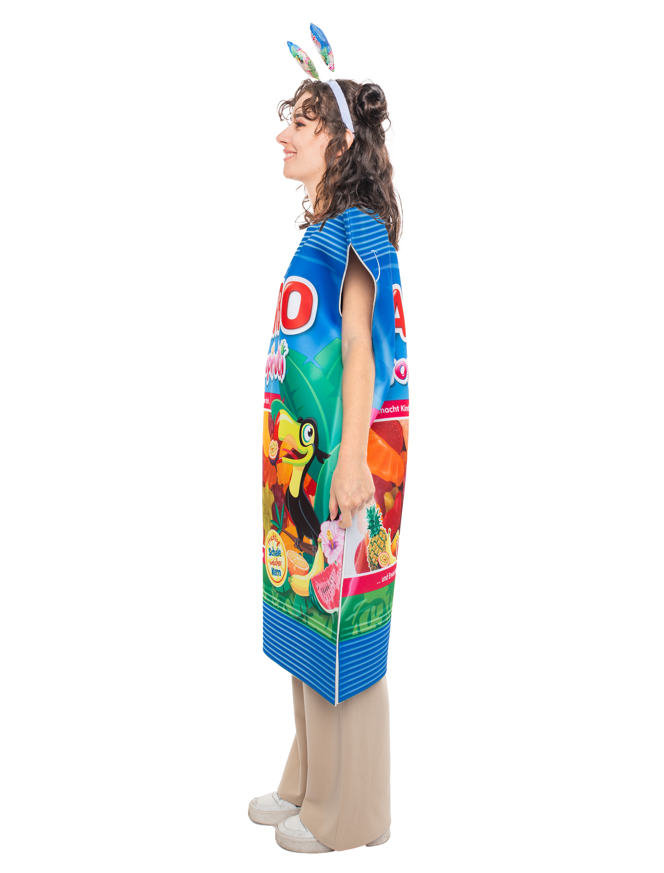 Kostüm HARIBO Tropifrutti Erwachsene bunt one size