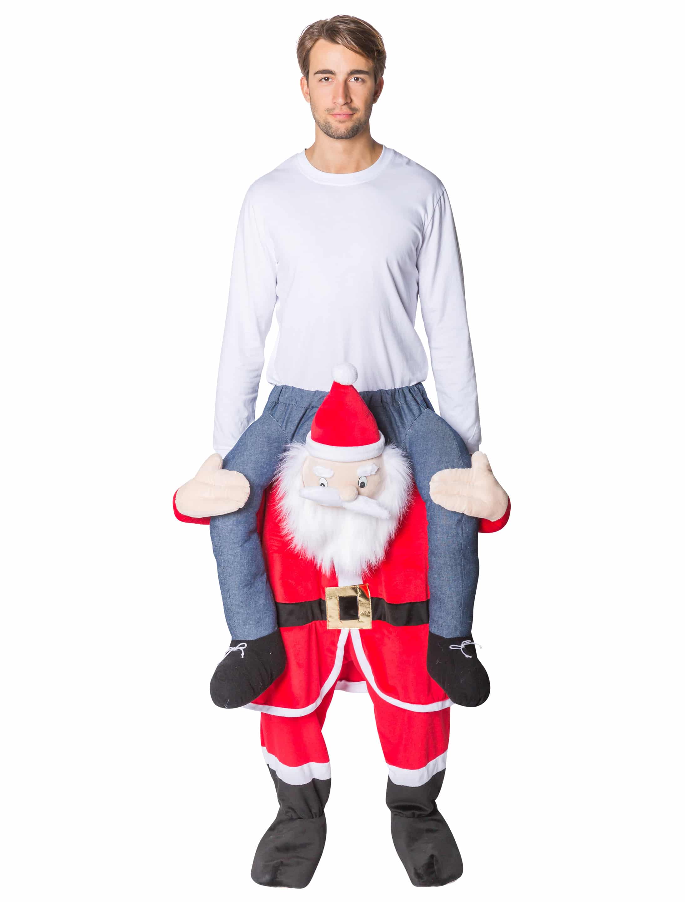 Huckepack Kostüm Weihnachtsmann