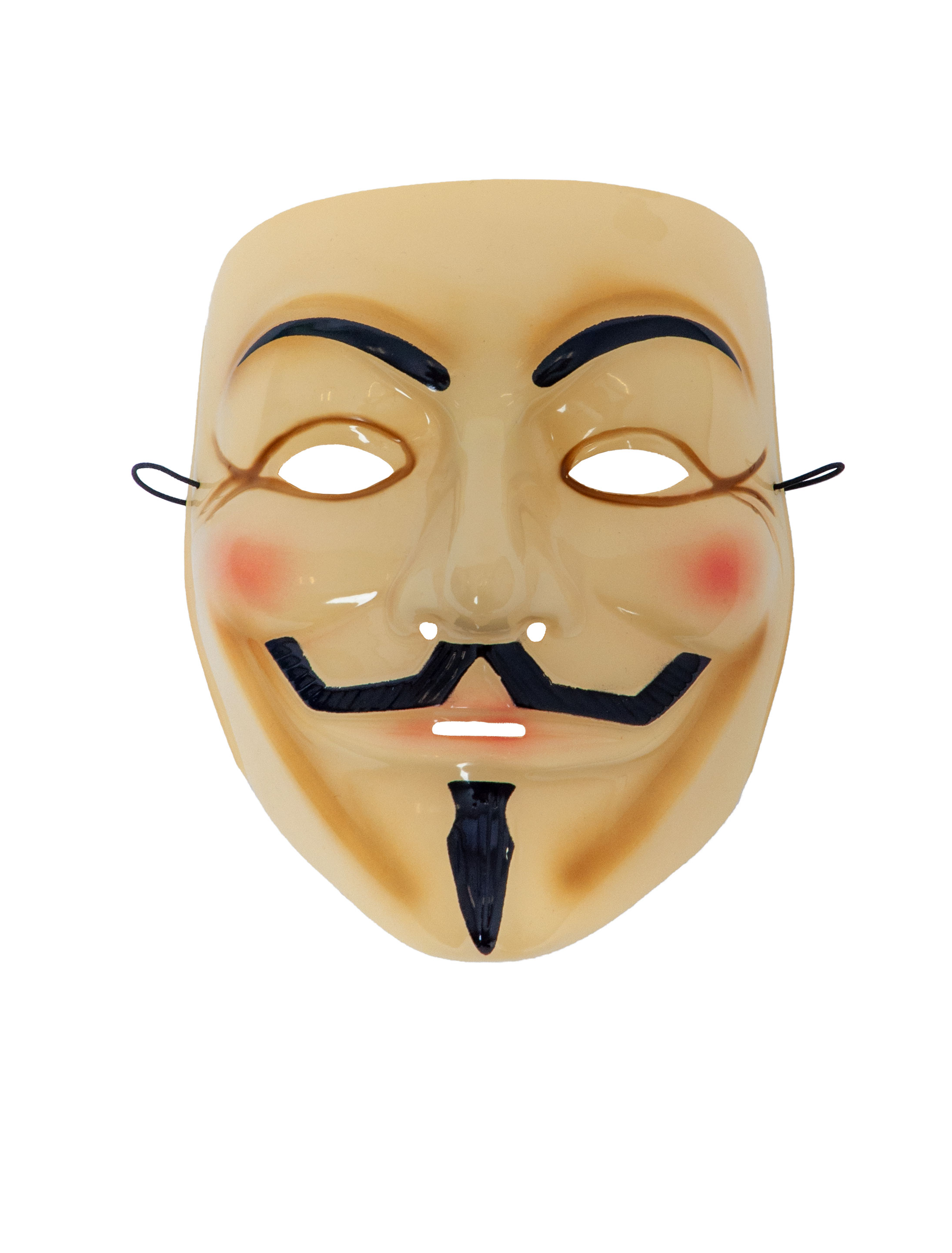 Maske Anonym schwarz/weiß