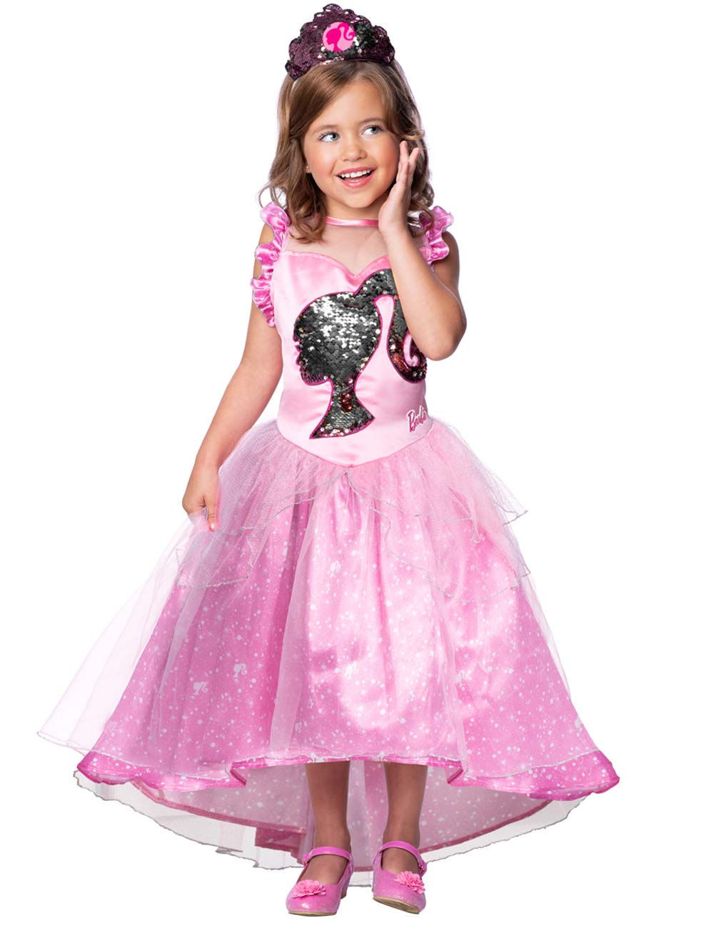 Barbie Prinzessin Kinder 2tlg. pink 5-6 Jahre