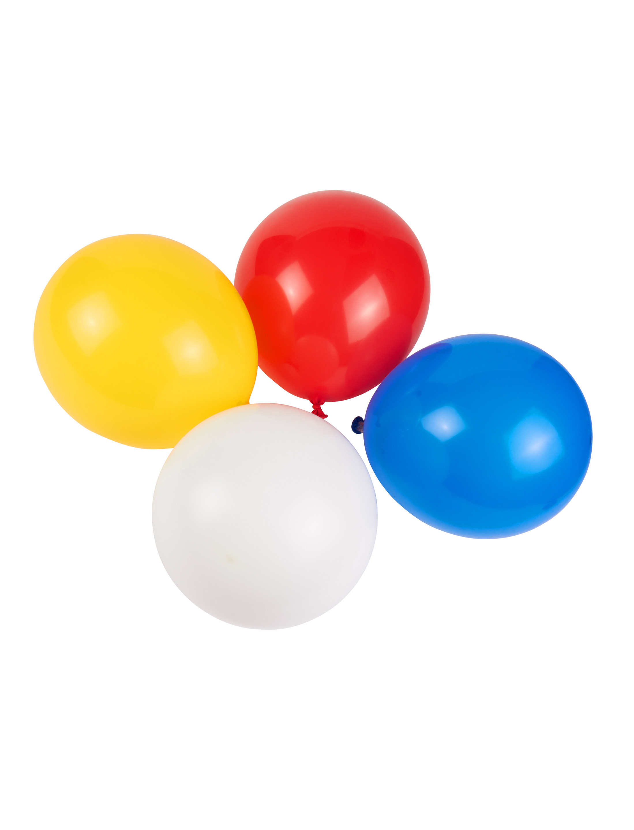 Luftballons 50 Stk. rot/weiß/blau