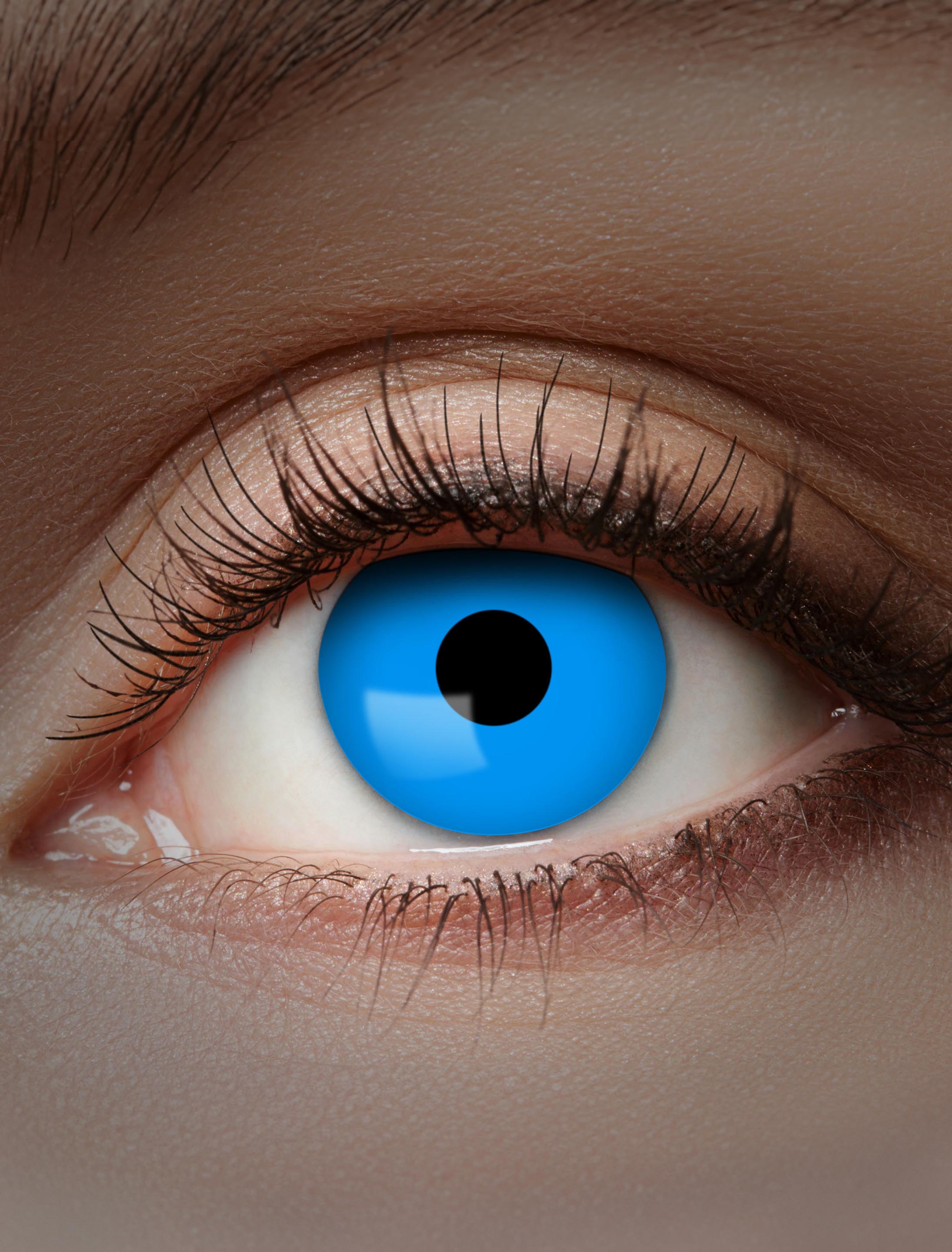 Kontaktlinsen UV Flash Blue