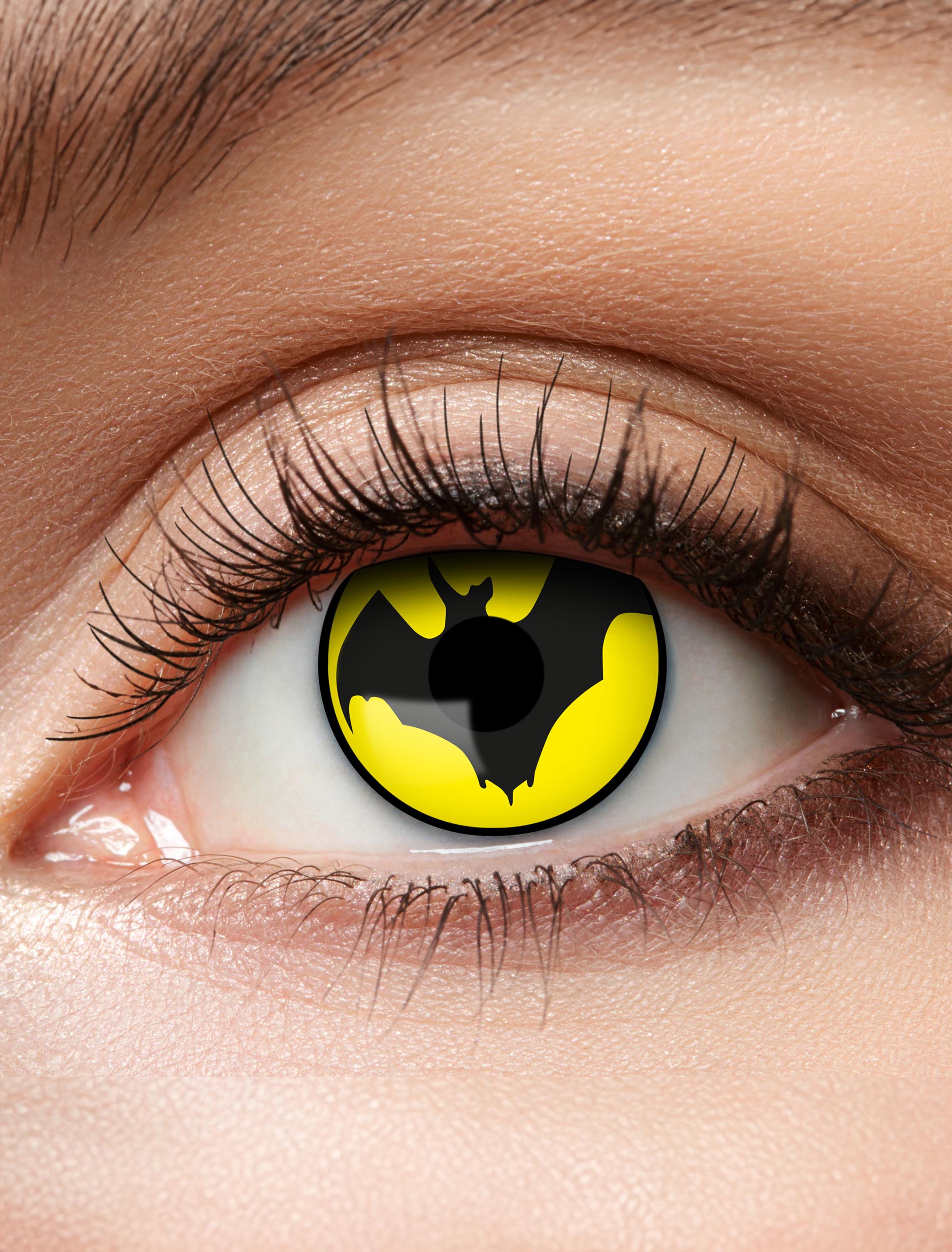 Kontaktlinsen Bat Yellow