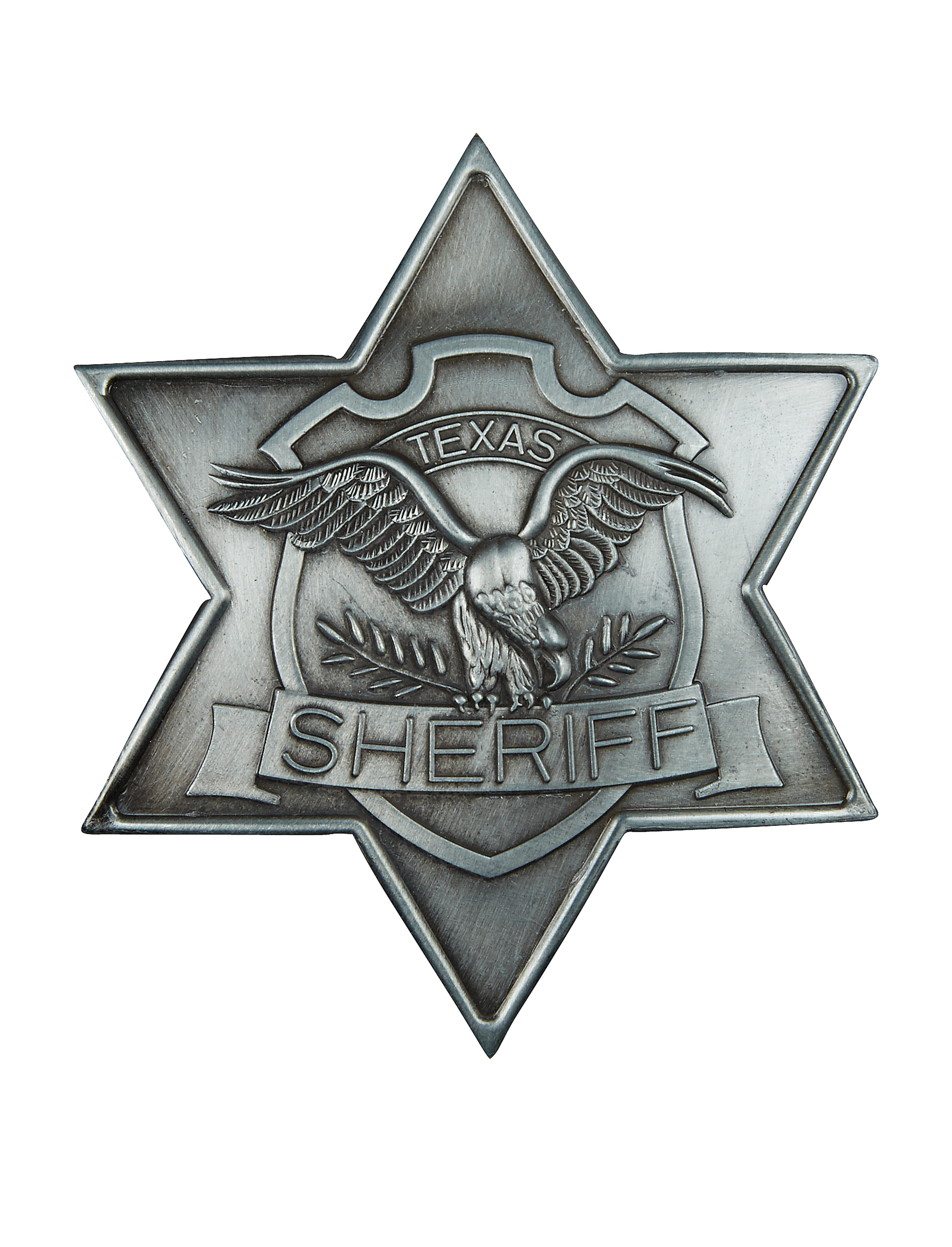 Sheriff Stern silber Texas