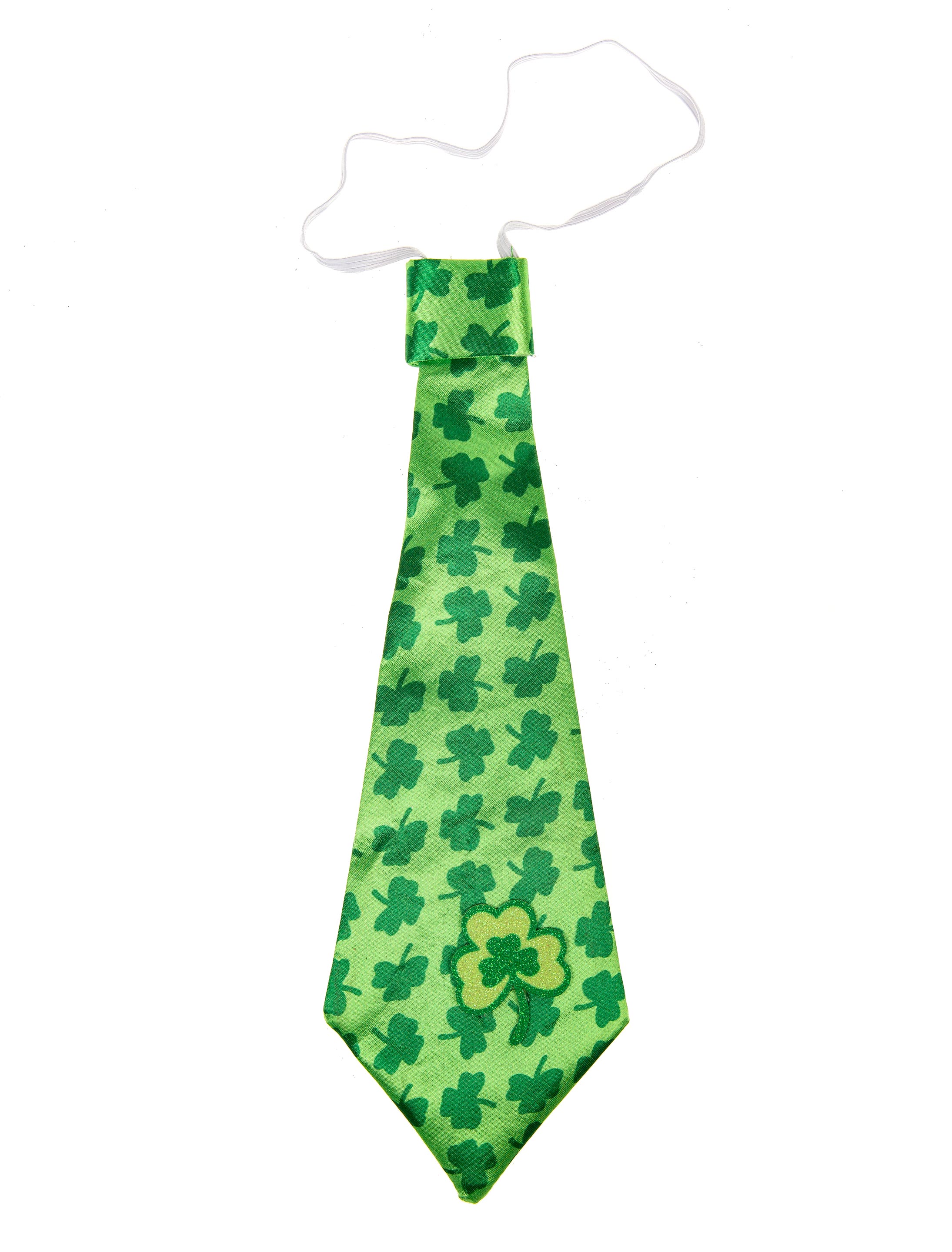 Krawatte Kleeblatt grün