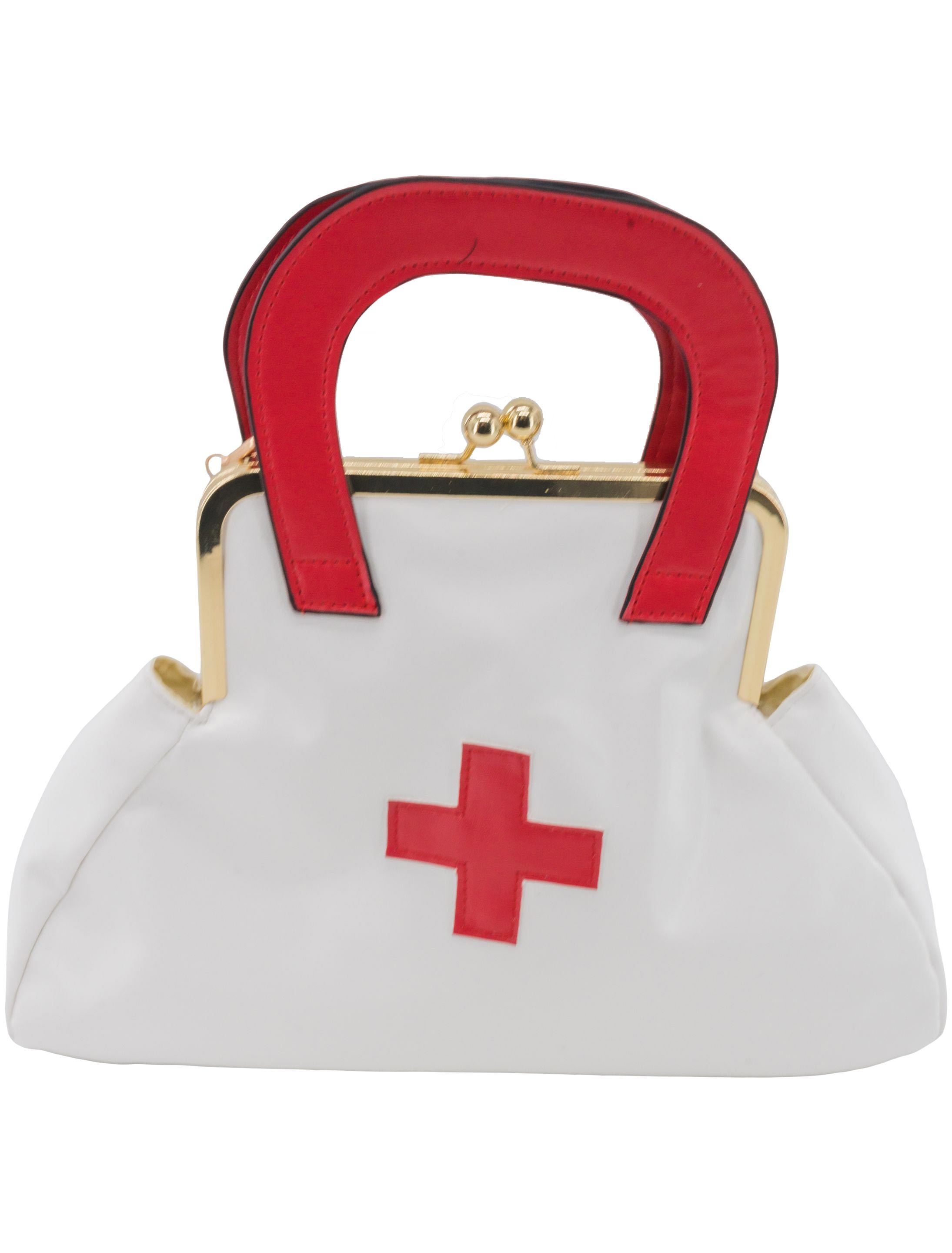 Tasche Krankenschwester rot/weiß