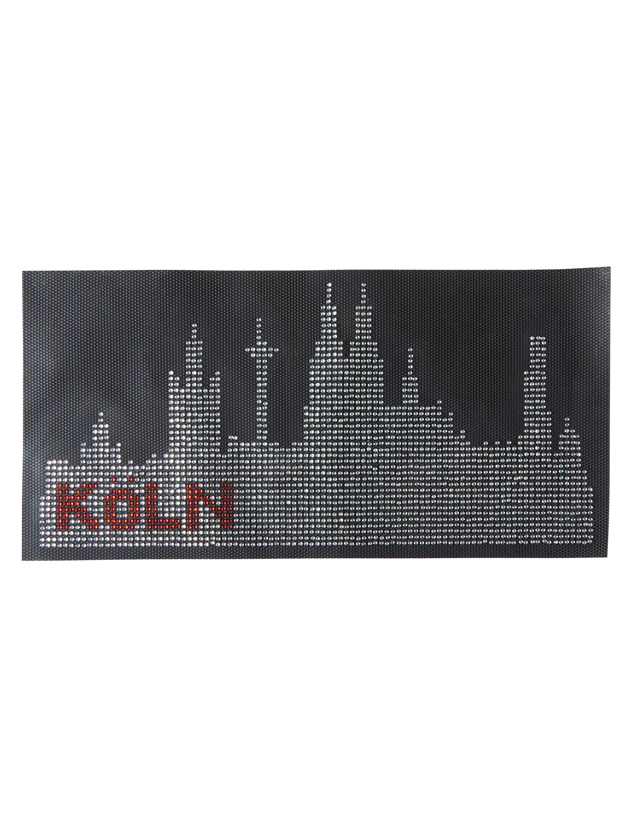 Bügelbild Köln Skyline aus Strass
