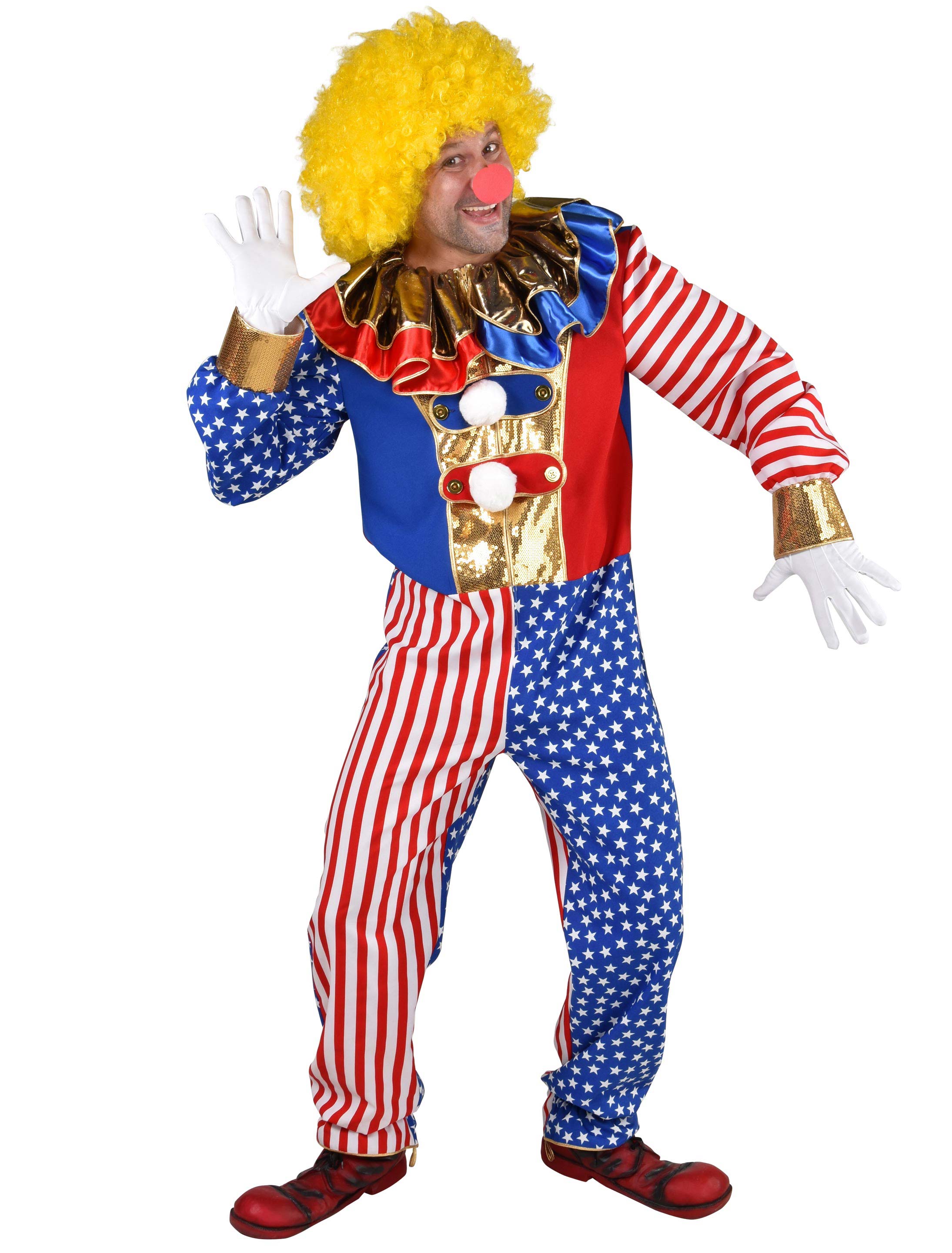 Overall Clown USA bunt L/XL