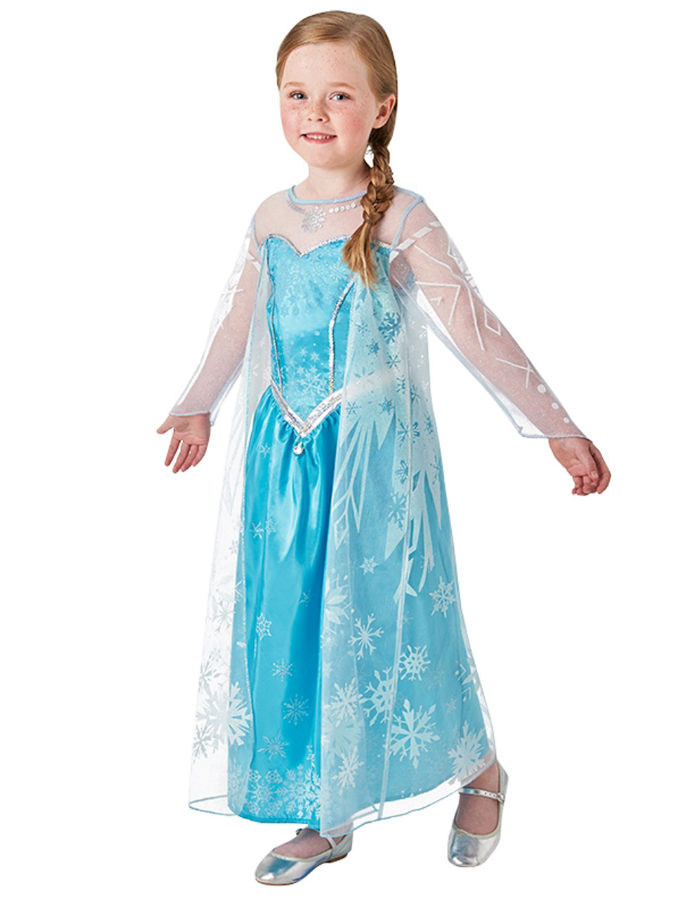 Kleid Elsa de luxe Frozen Kinder Mädchen türkis L