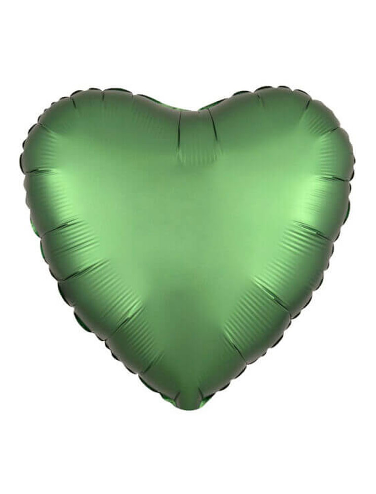 Folienballon Herz grün