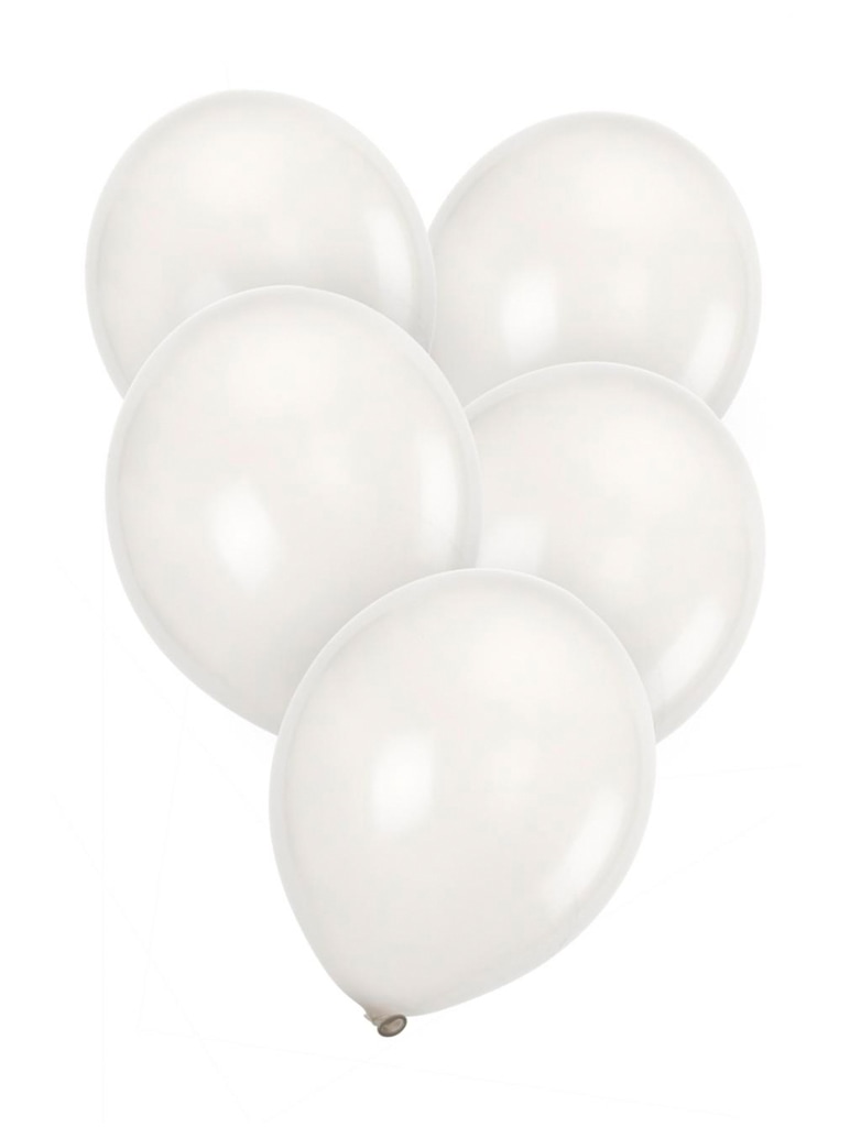 Luftballons 50 Stk. weiß