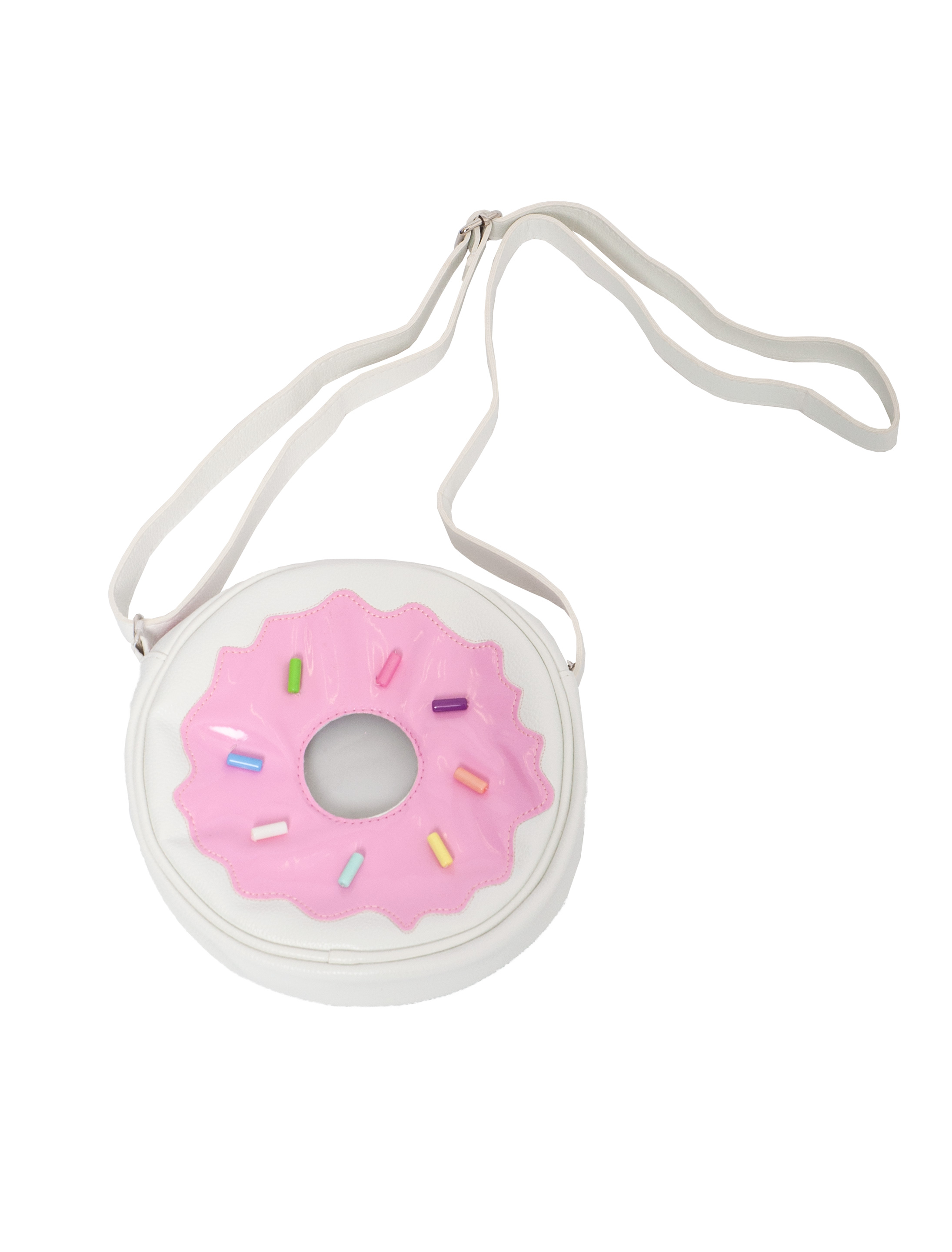 Tasche Candy Donut rosa/weiß