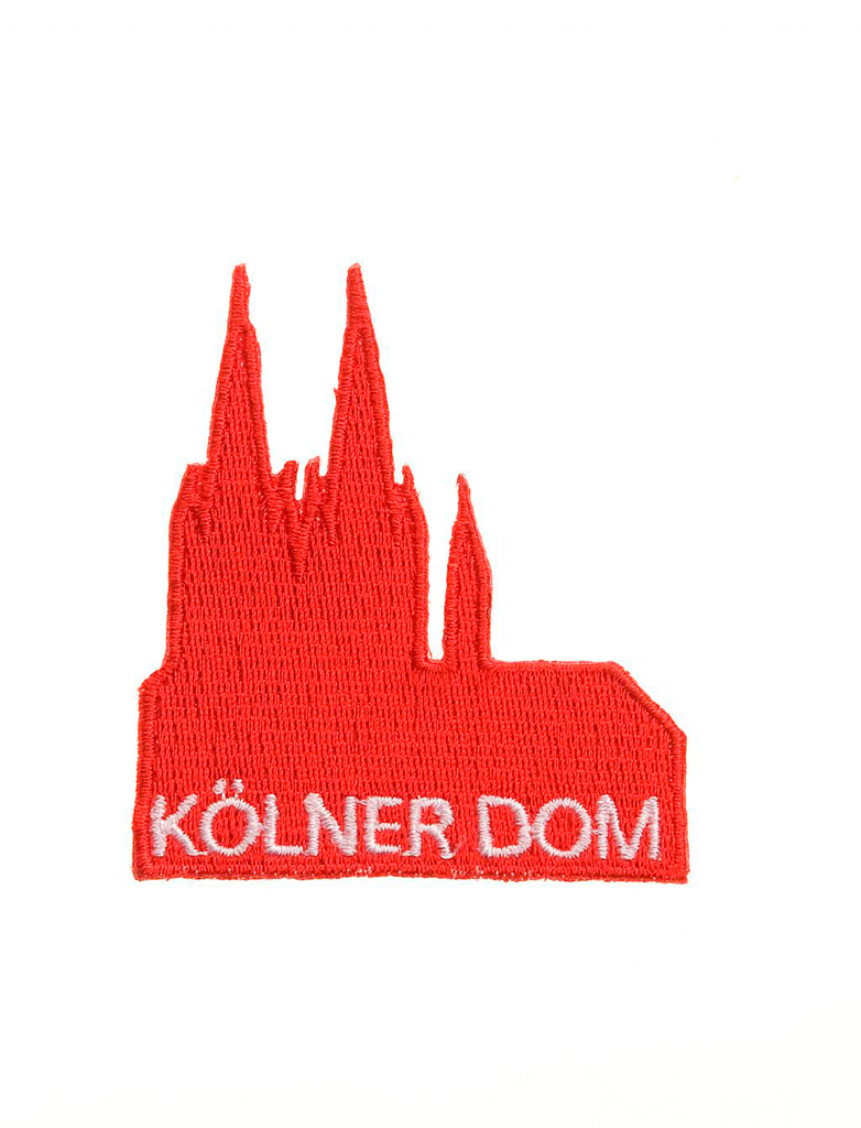 Aufnäher/Bügelbild Kölner Dom 7cm