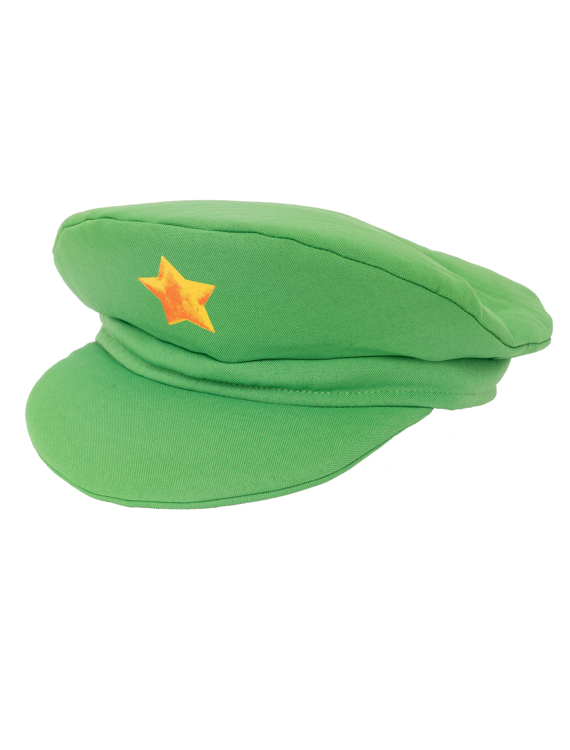 Mütze mit Stern grün one size