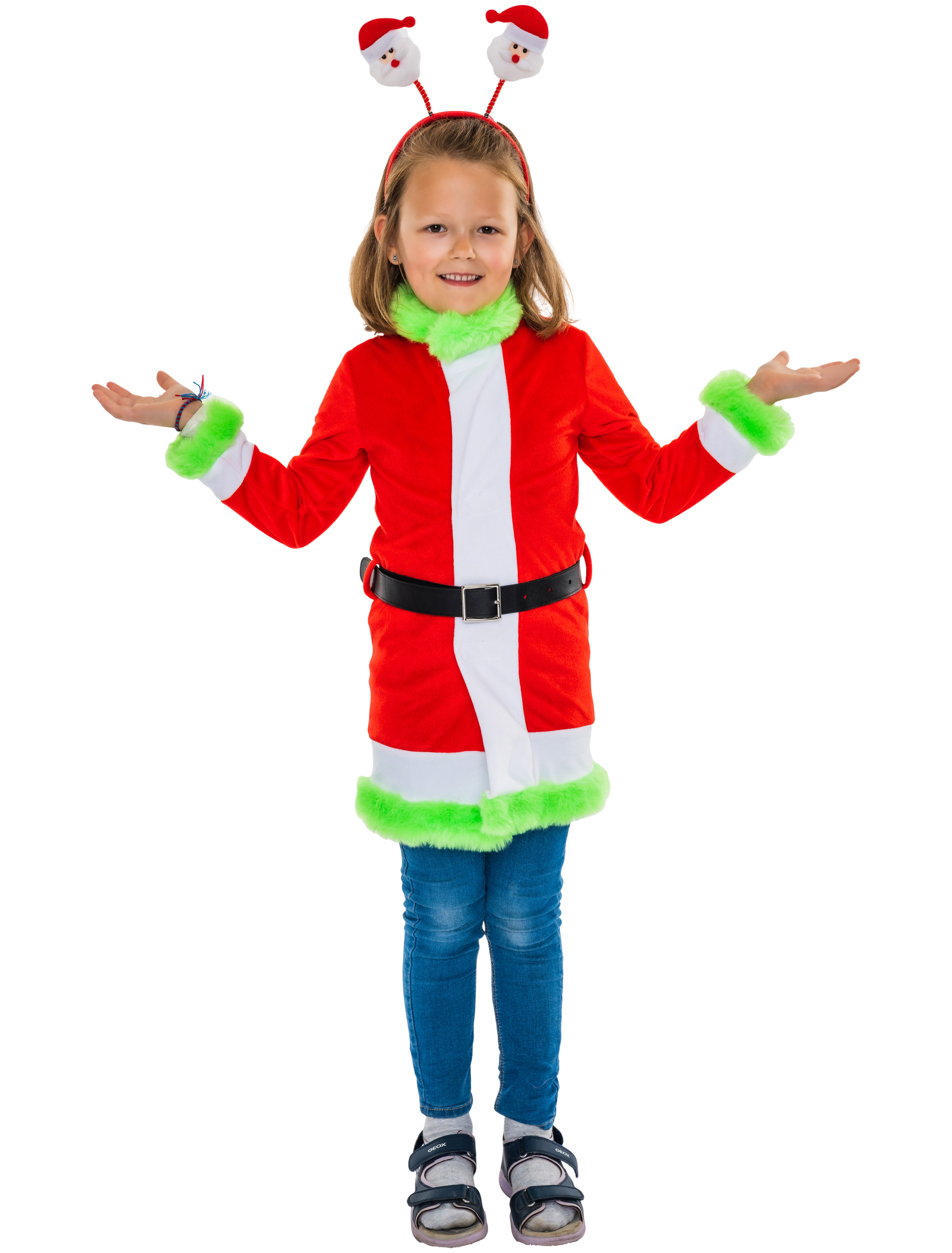 Jacke Elf mit Gürtel Kinder multicolor bzw. bunt 134-140