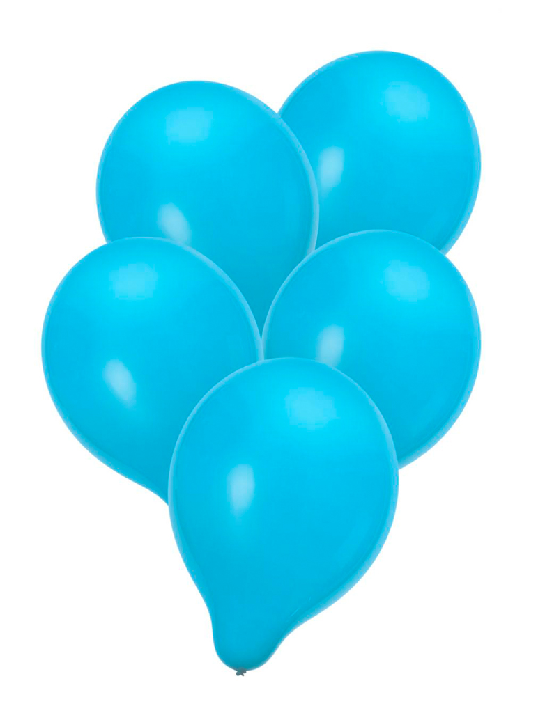 Luftballons 50 Stk. blau