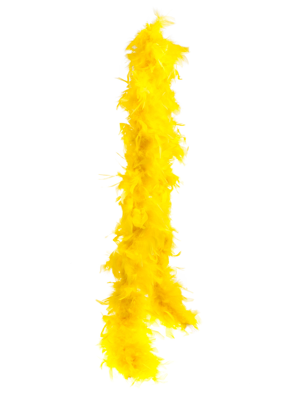 Federboa 60g 180cm gelb