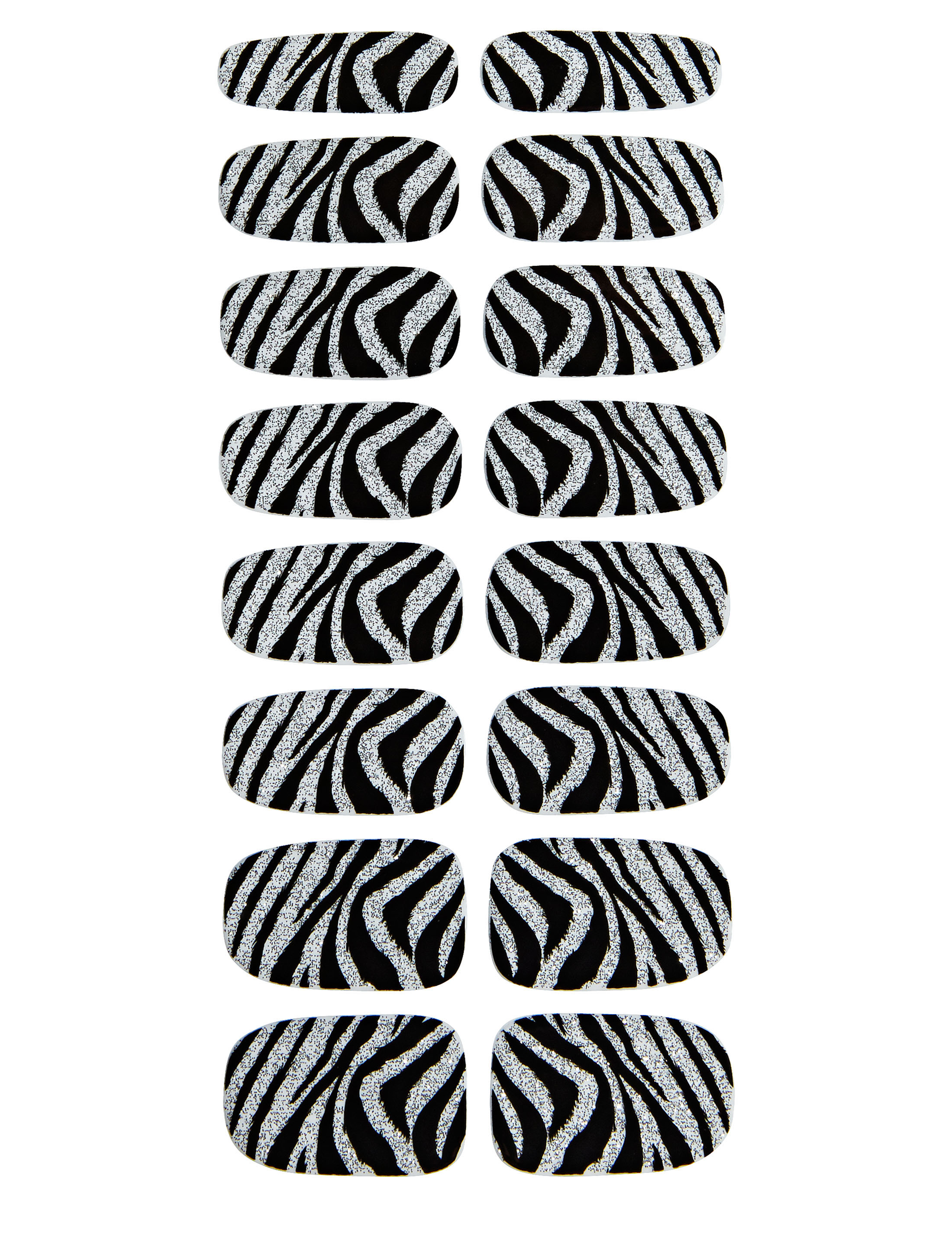 Nagelsticker Zebra