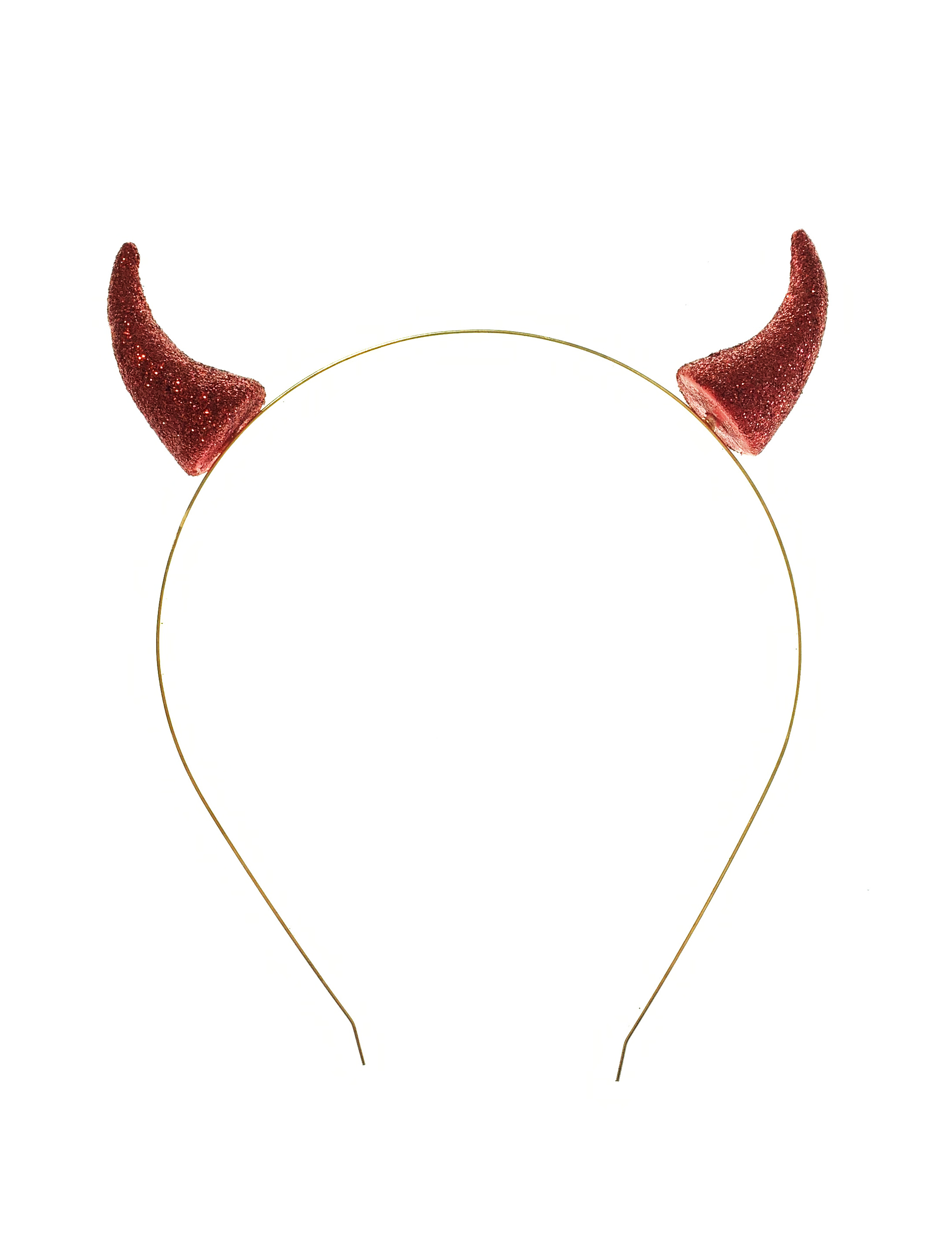 Haarreif Teufel mit Mini Hörnern Damen rot
