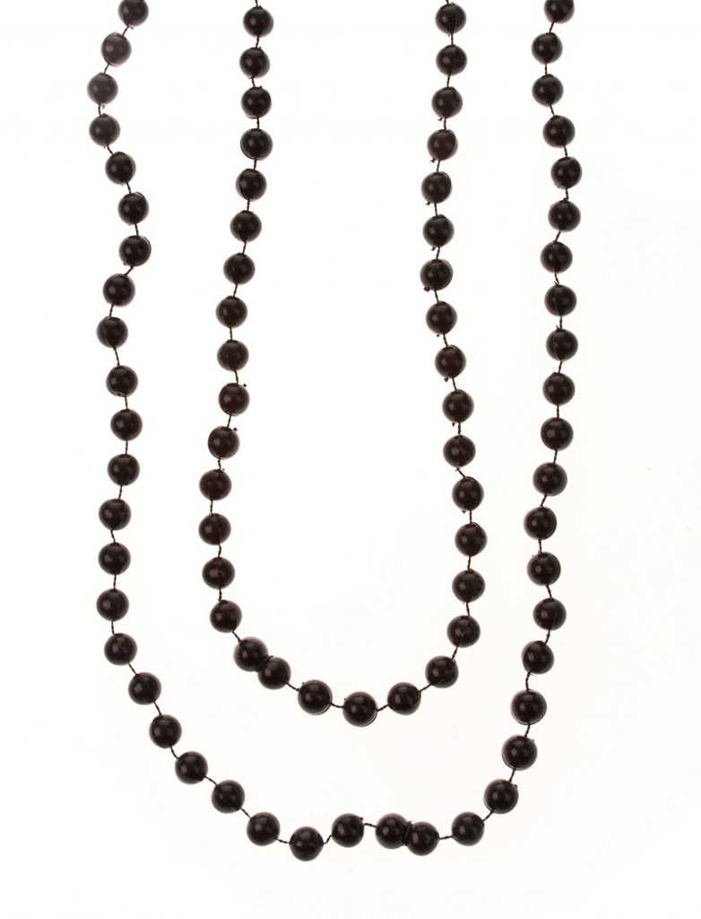 Halskette Perlenduo schwarz