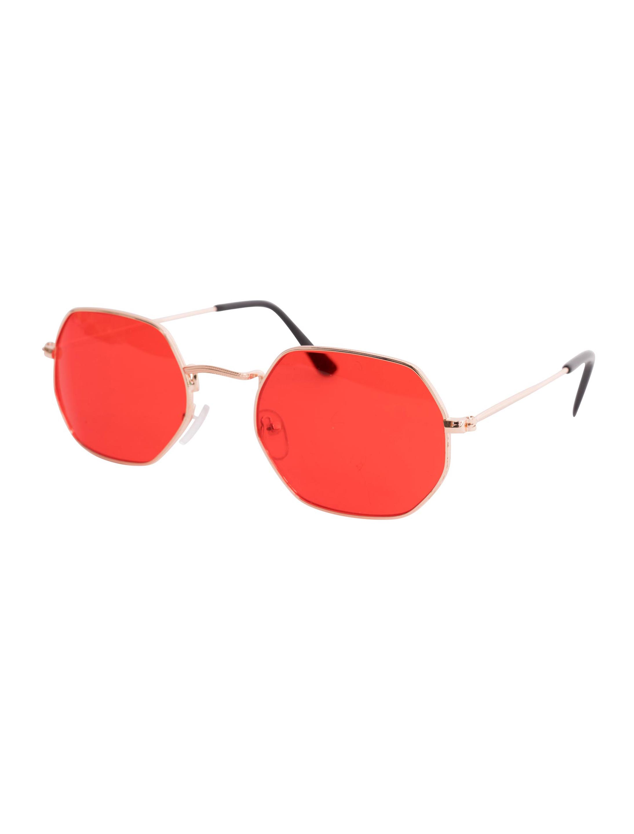 Brille Polygon rot