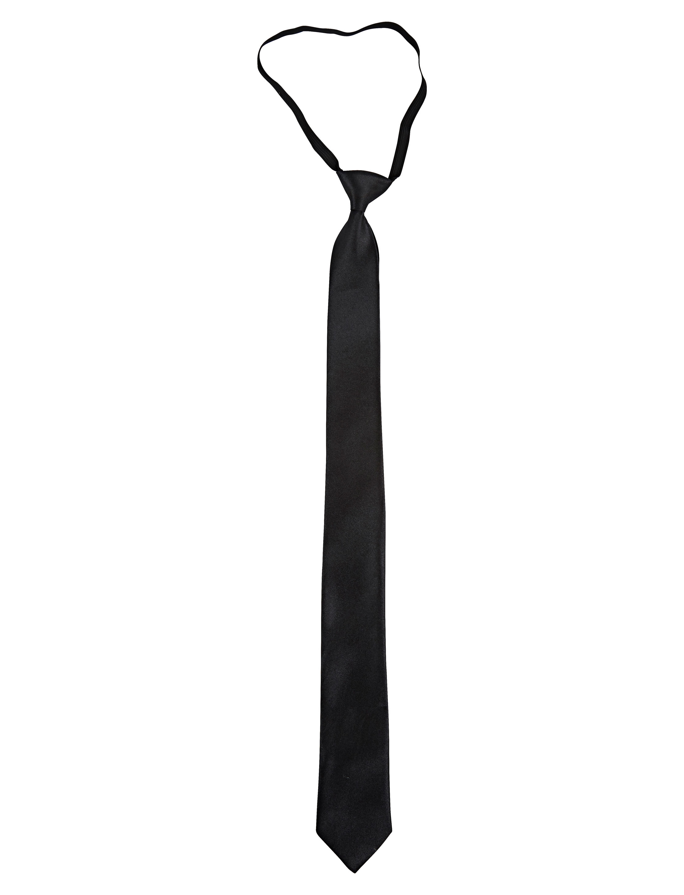 Krawatte shiny schwarz