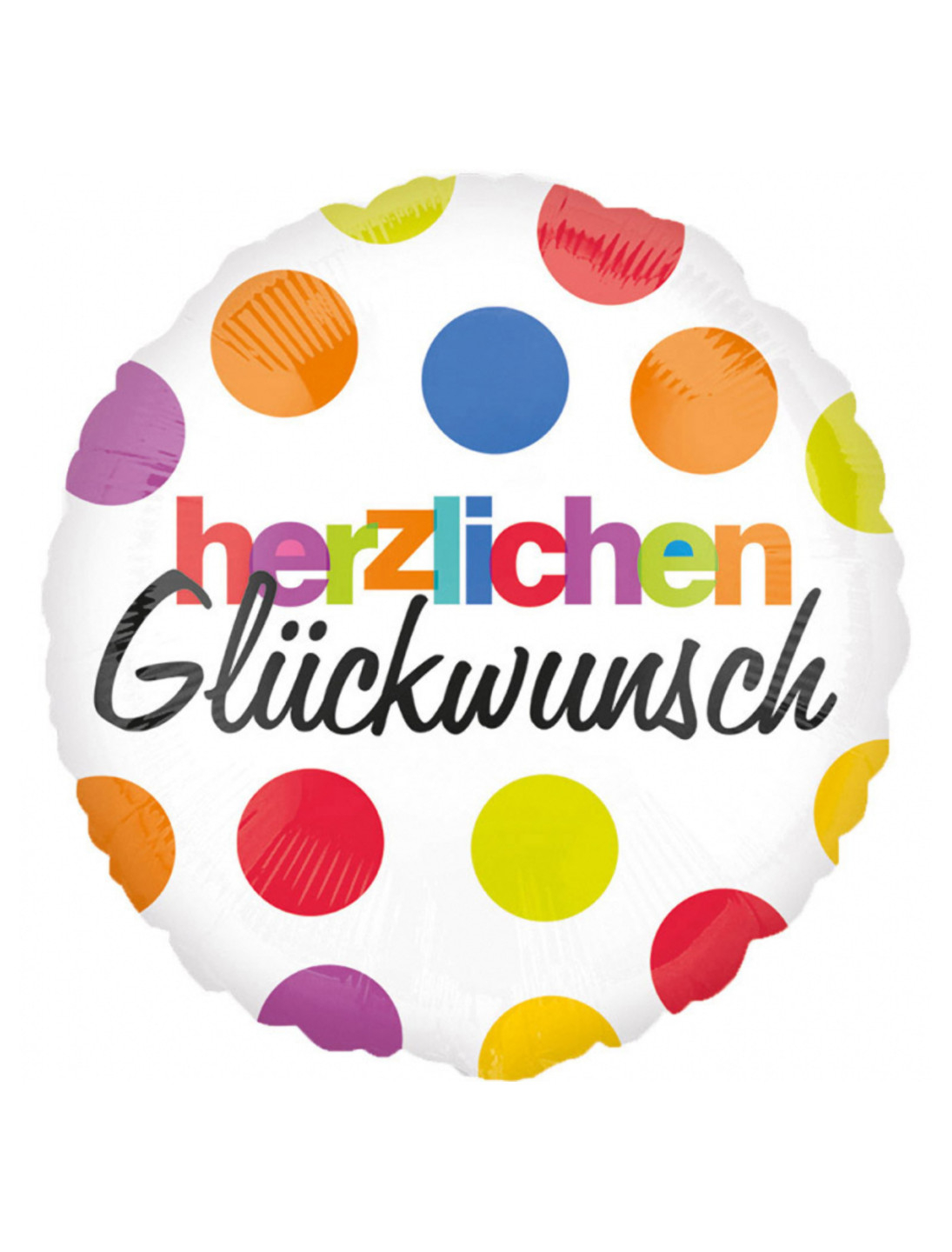 Folienballon „Ruhestand“ – Ca. 45 Cm Durchmesser, Mit Glückwunsch-Aufdruck, Ideal Für Dekoration
