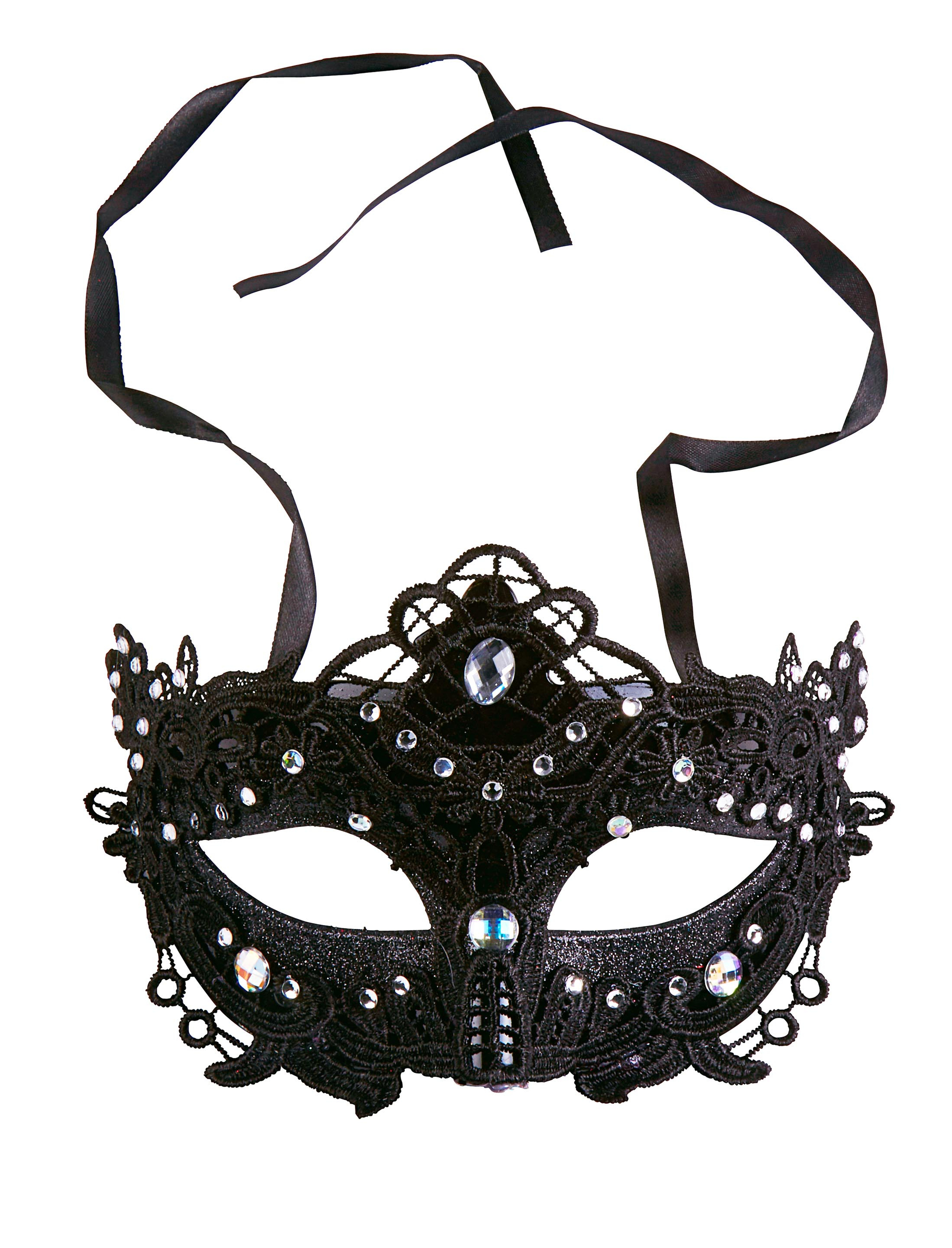 Deiters Steampunk Maske Mit Nieten In Goldoptik – Karneval & Halloween Kostüm-Accessoire