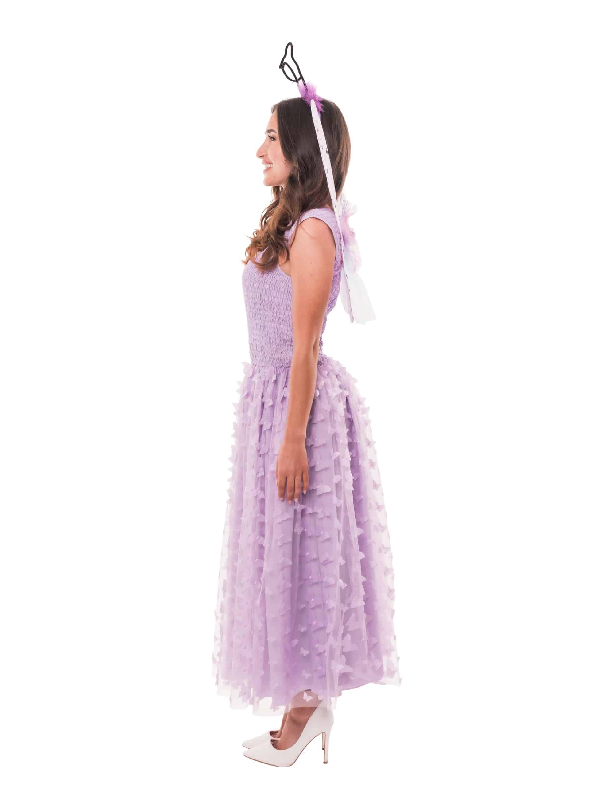Kleid Schmetterling lila L/XL