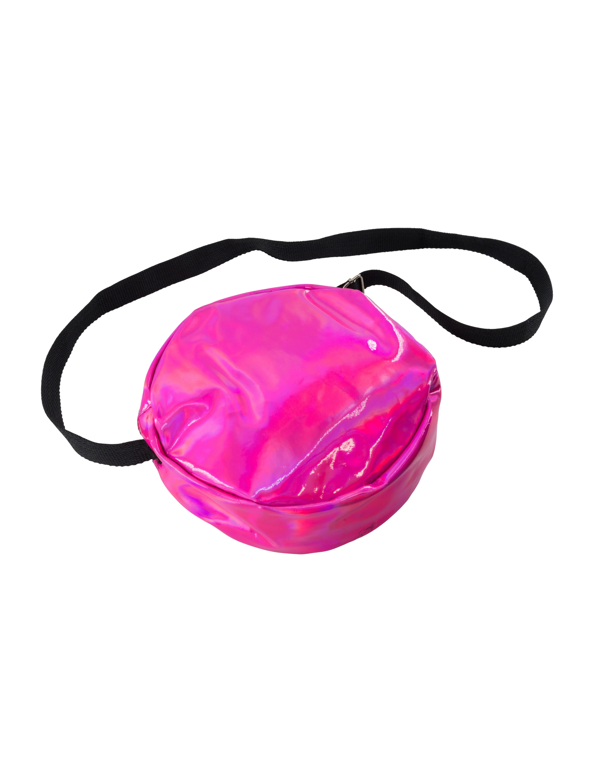 Tasche rund Laser pink