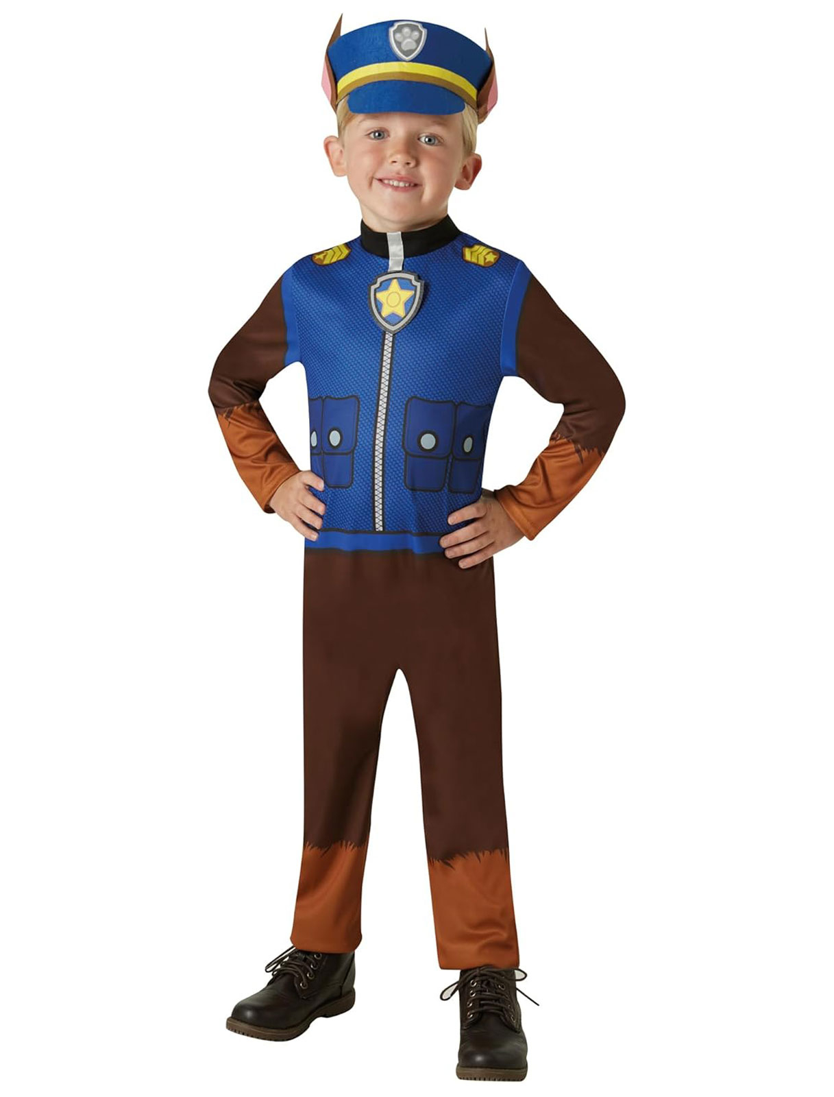 Kostüm Paw Patrol Chase Classic 2-tlg. blau 2-3 Jahre