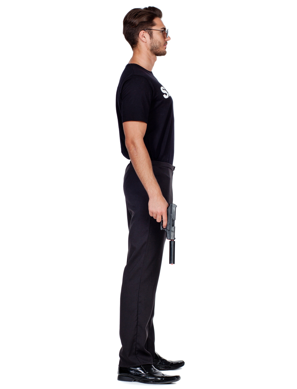 T-Shirt FBI schwarz M