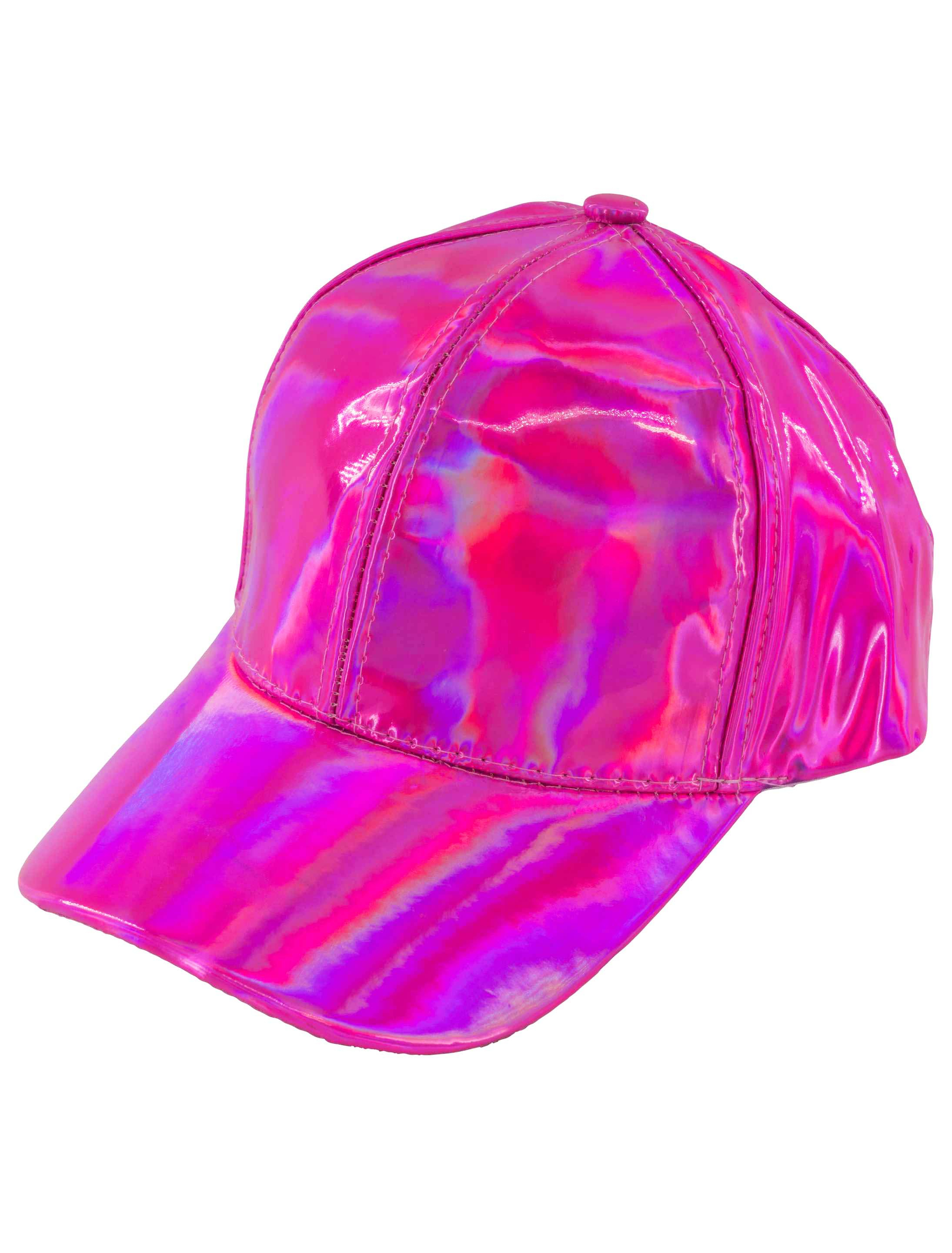 Baseballcap metallic pink one size