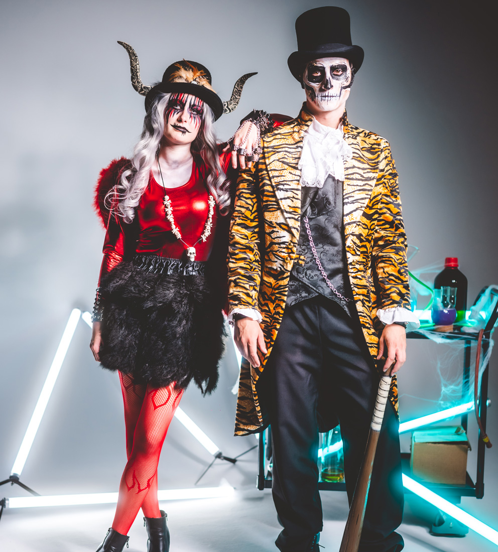 Halloween Partnerkostüm Horrorzirkus bei Deiters kaufen