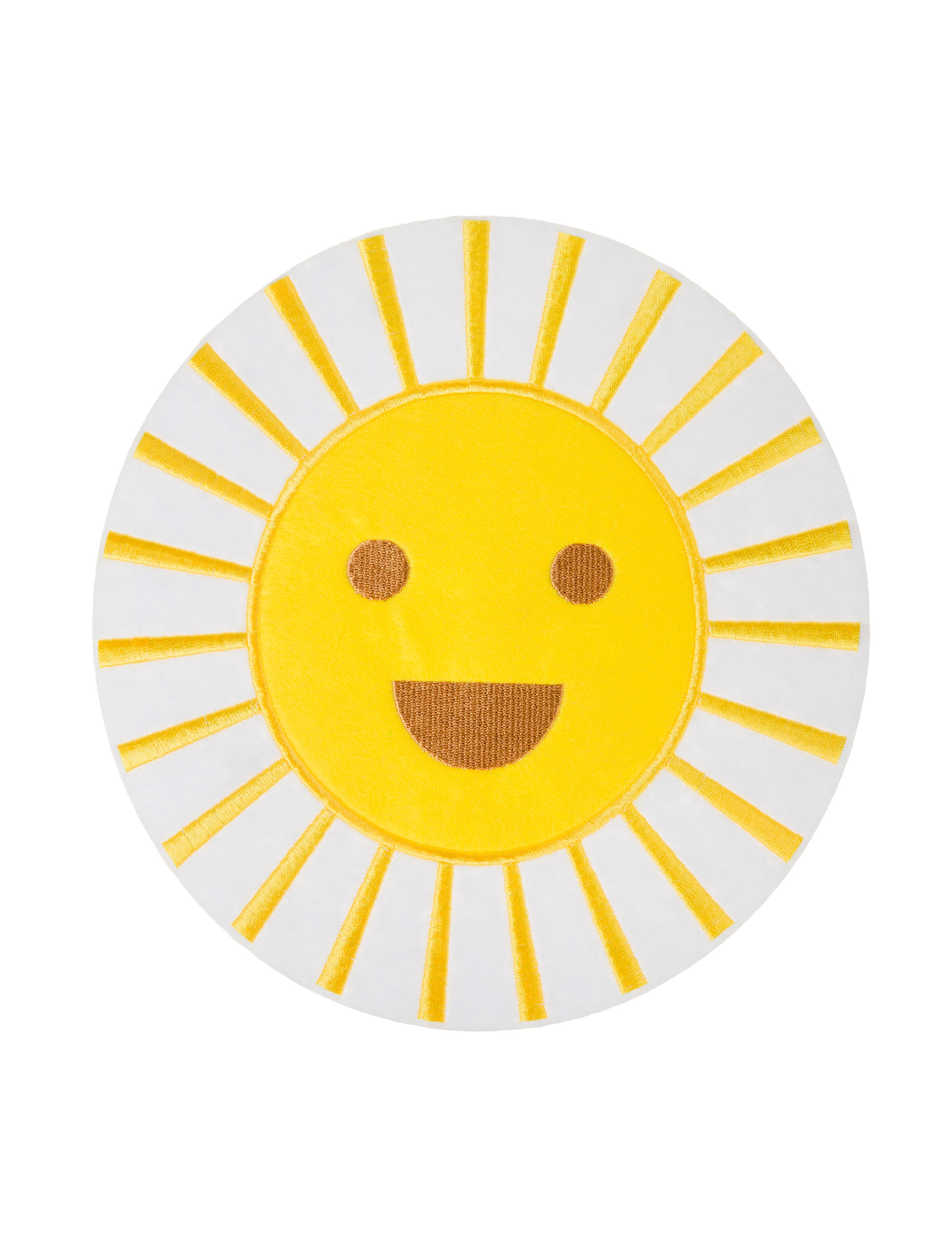 Bügelpatch Sonne 18cm