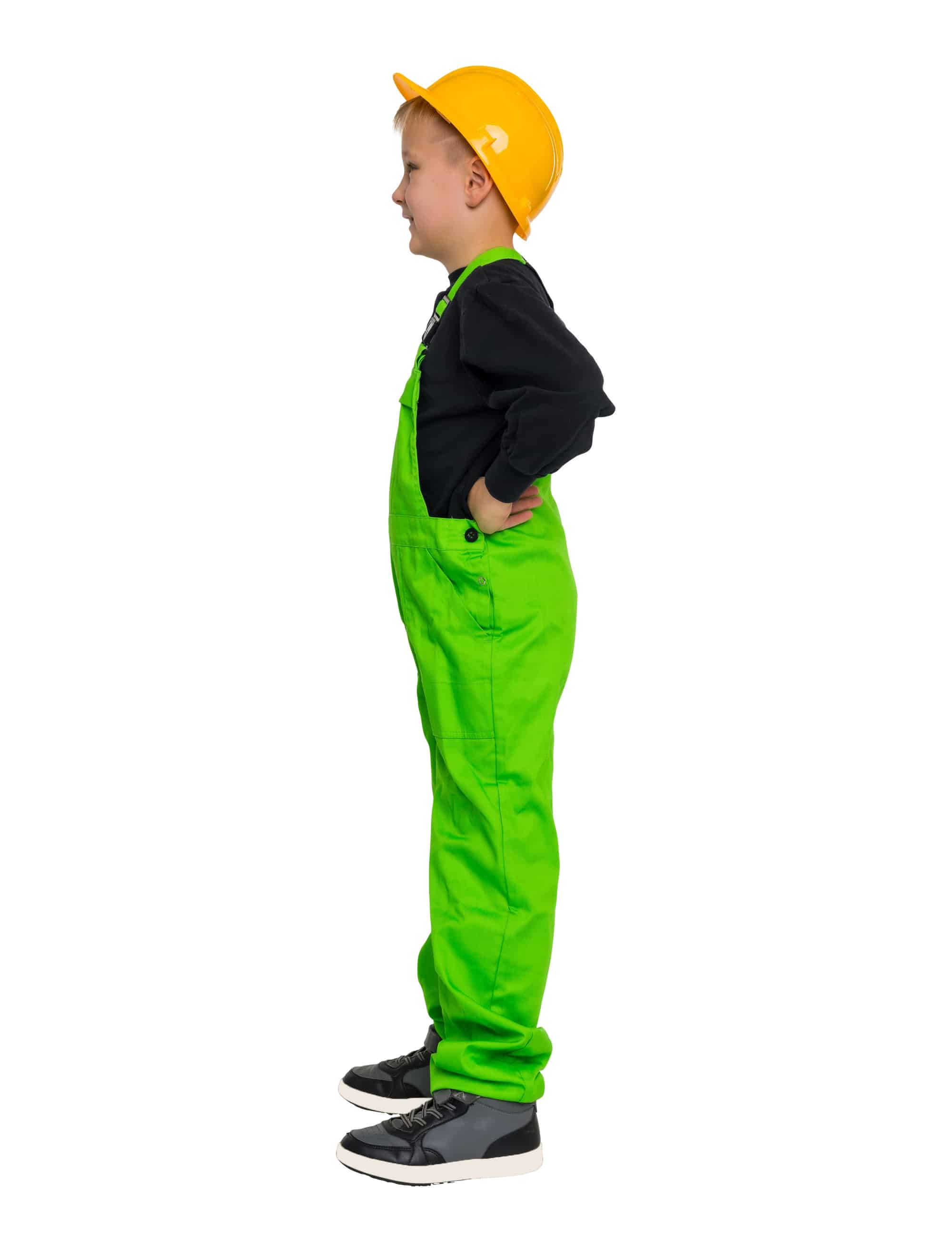 Latzhose Kinder grün 128