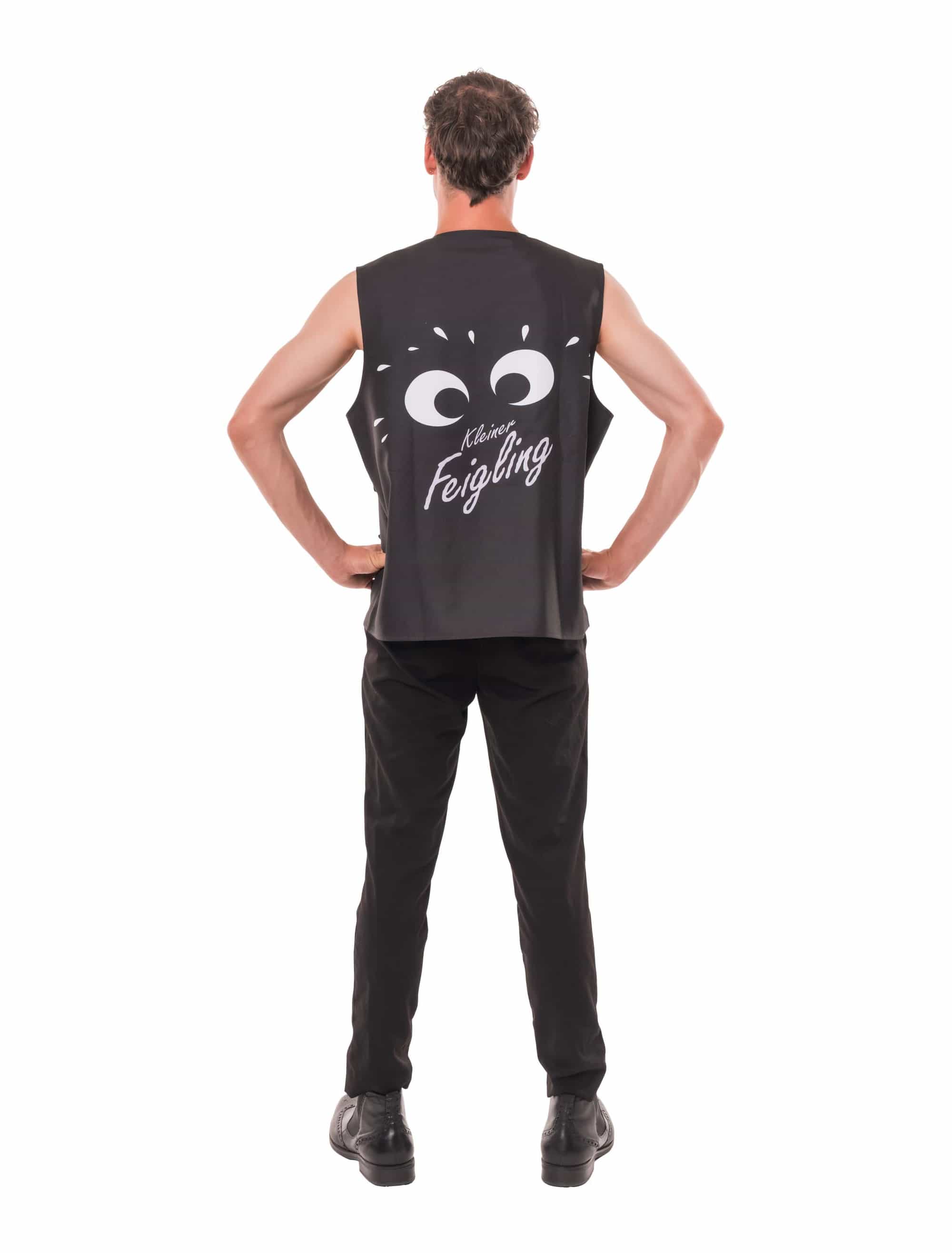 Weste Shot Halterung Kleiner Feigling Herren schwarz L/XL