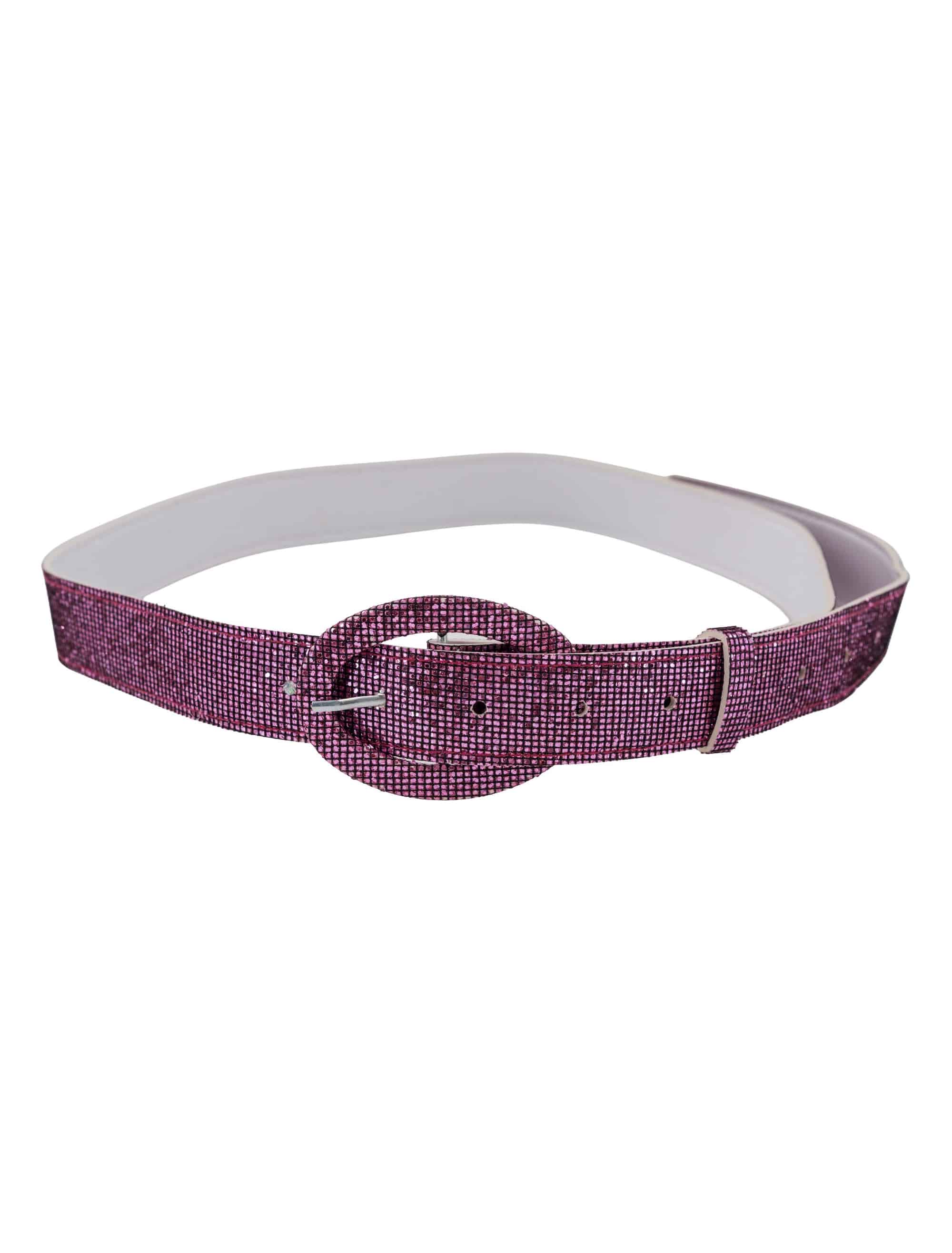 Gürtel Glitzer pink