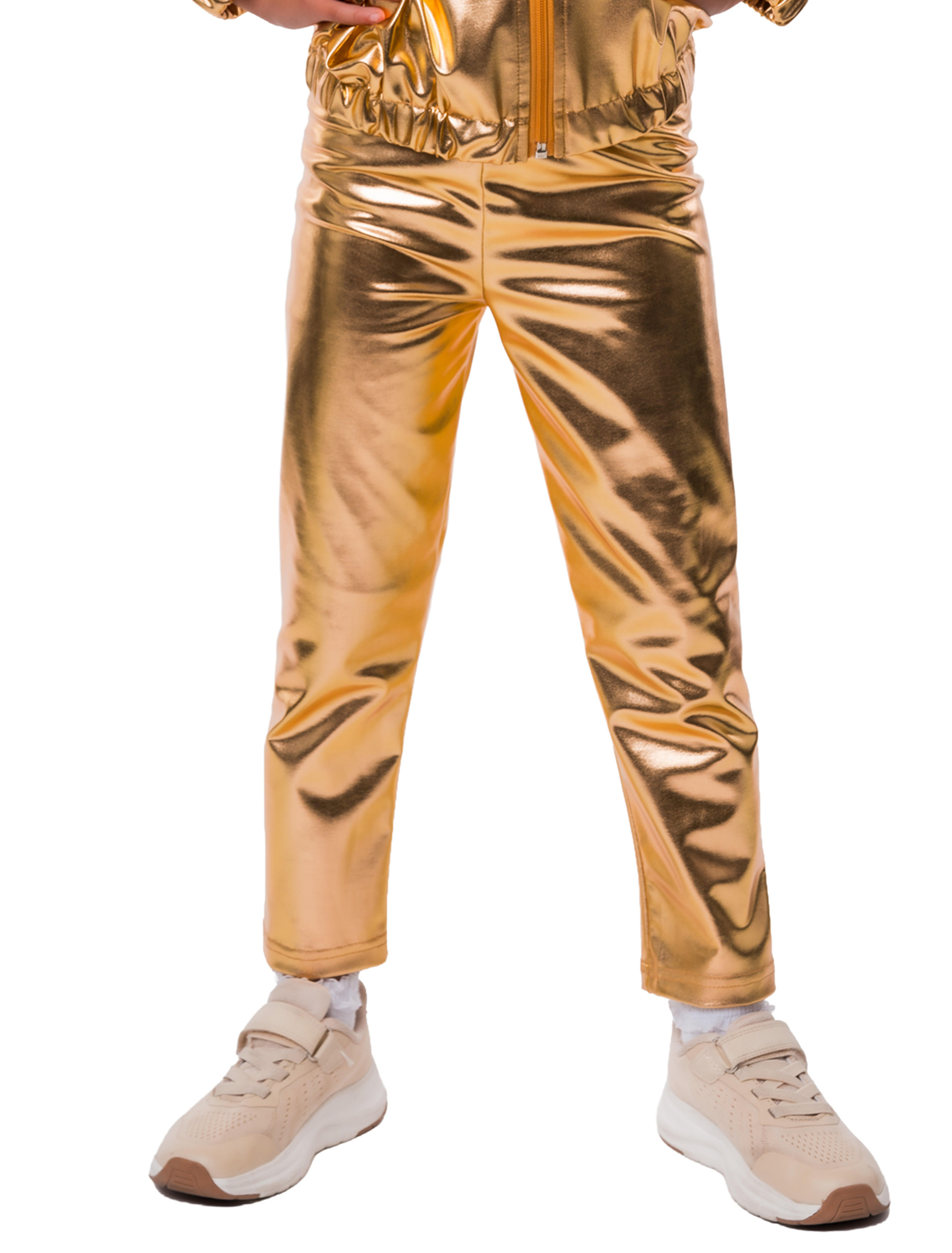 Leggings Metallic Kinder gold 116