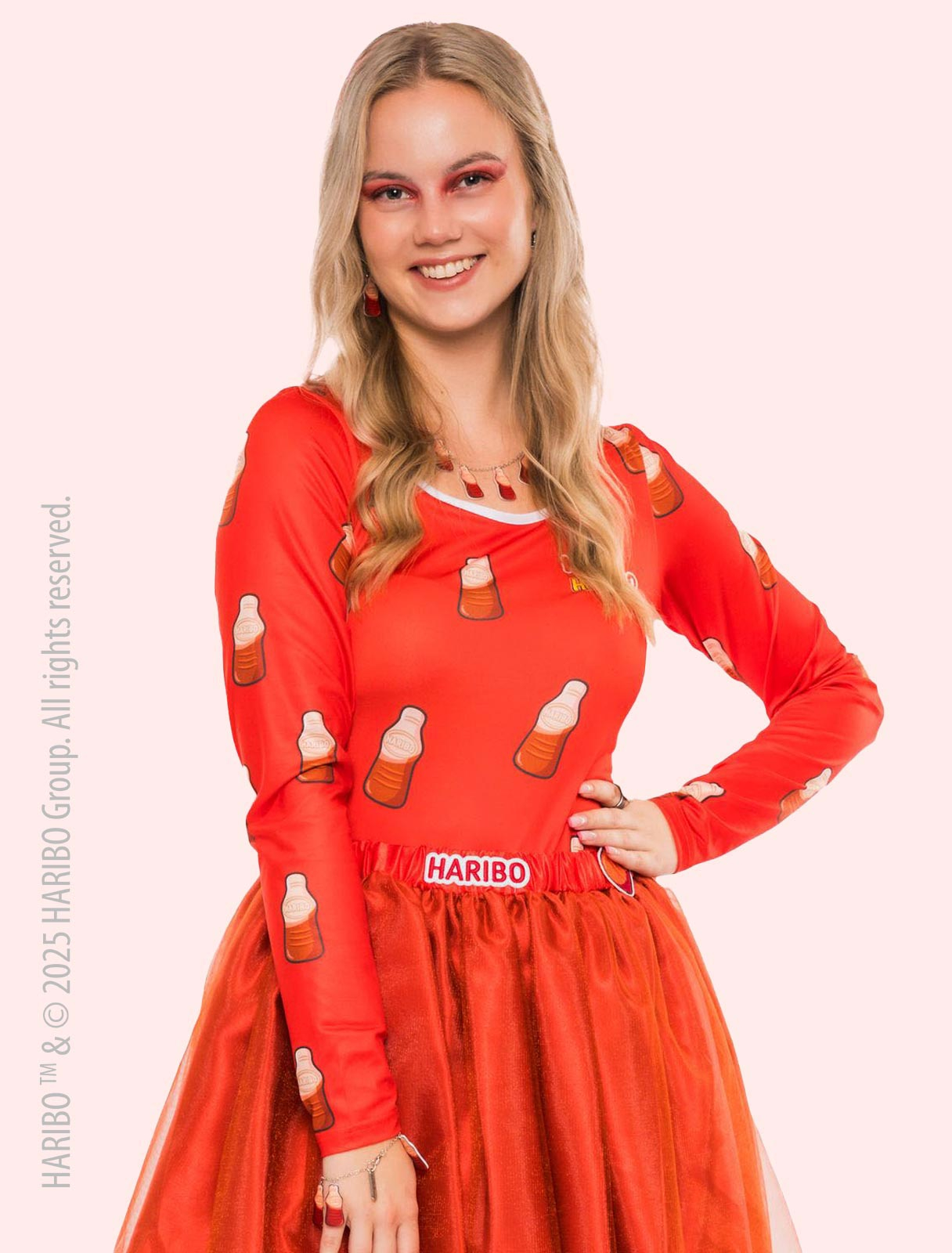Body HARIBO Happy-Cola Damen rot L/XL