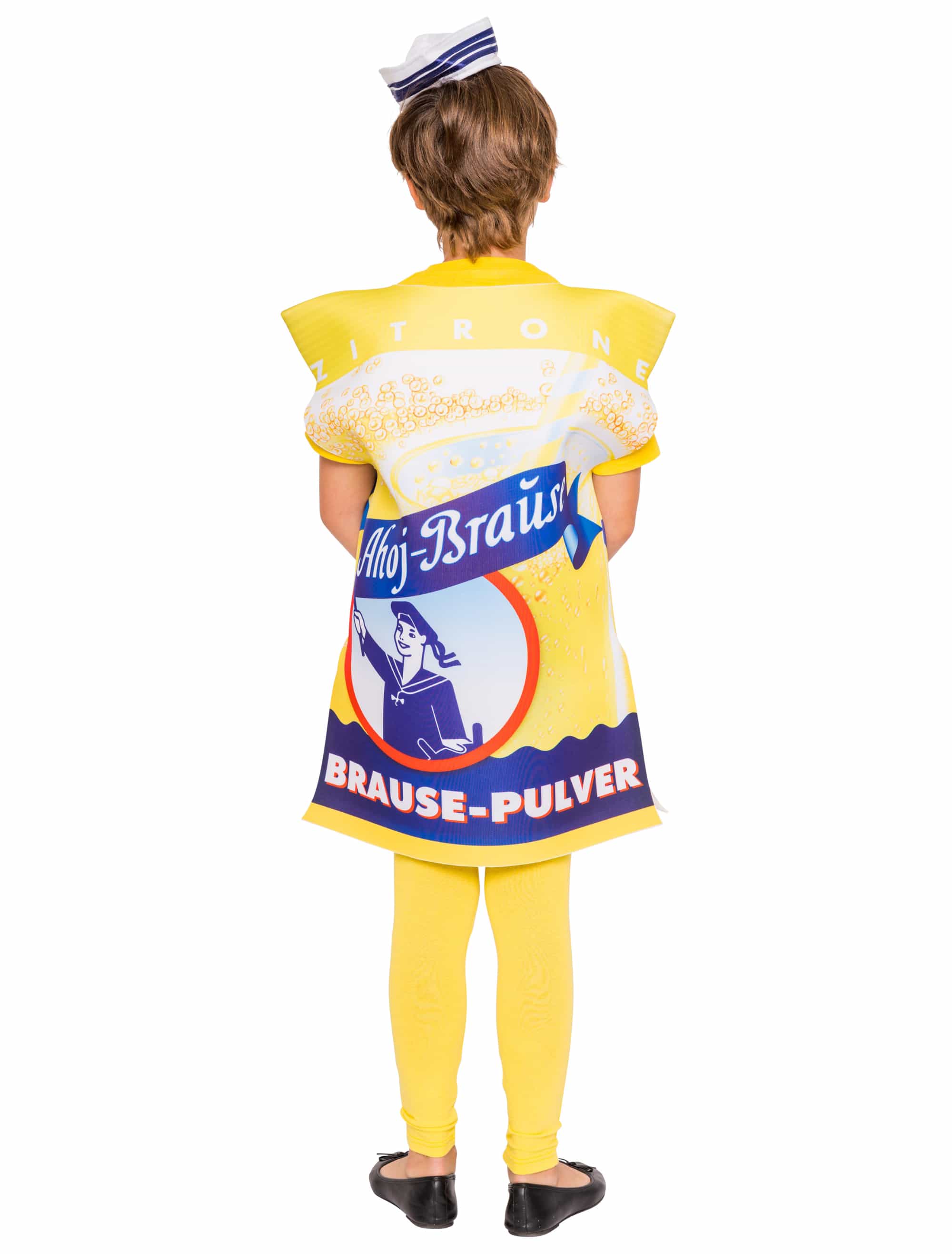 Kostüm Ahoj-Brause Kinder gelb one size