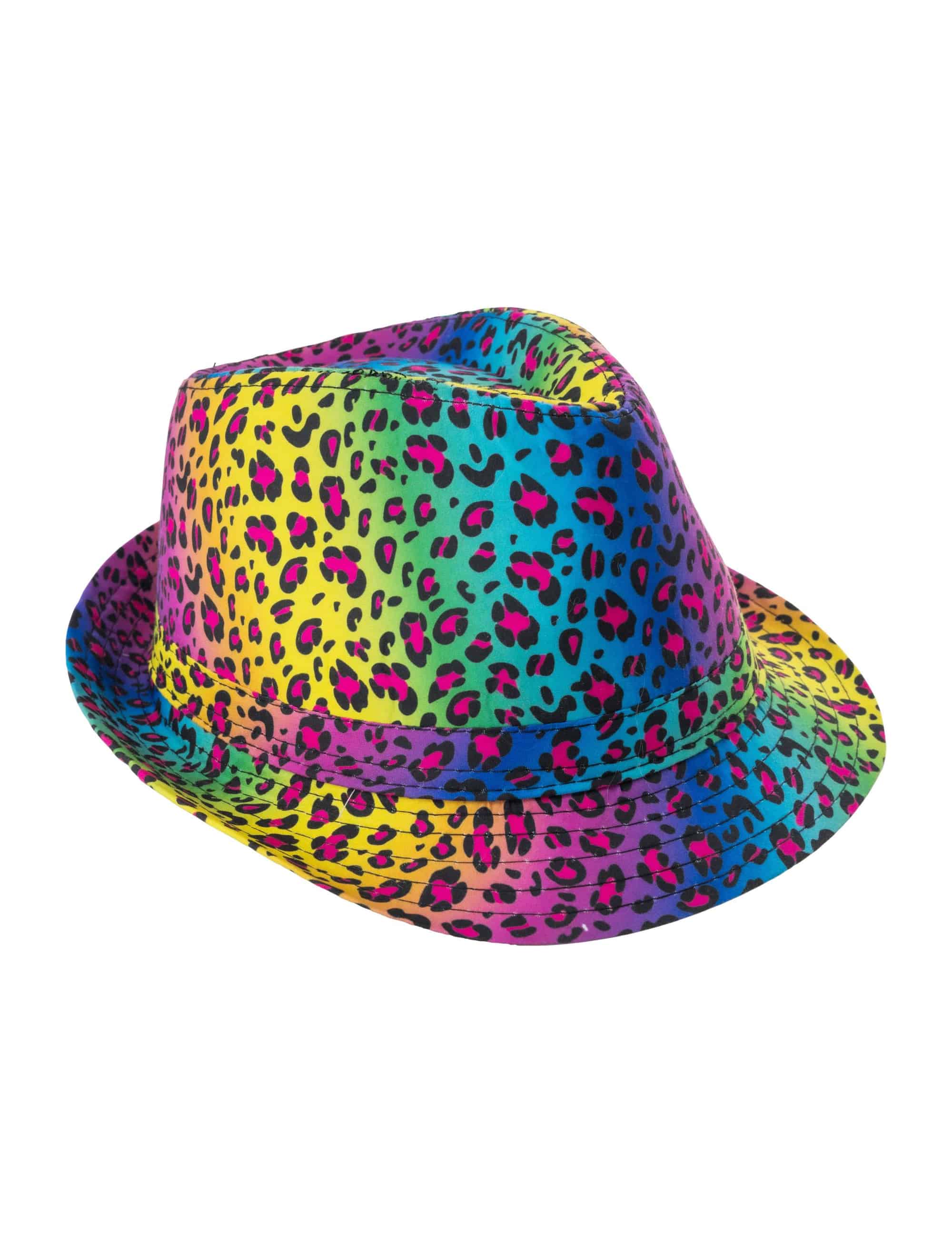 Hut Fedora Leopard bunt one size