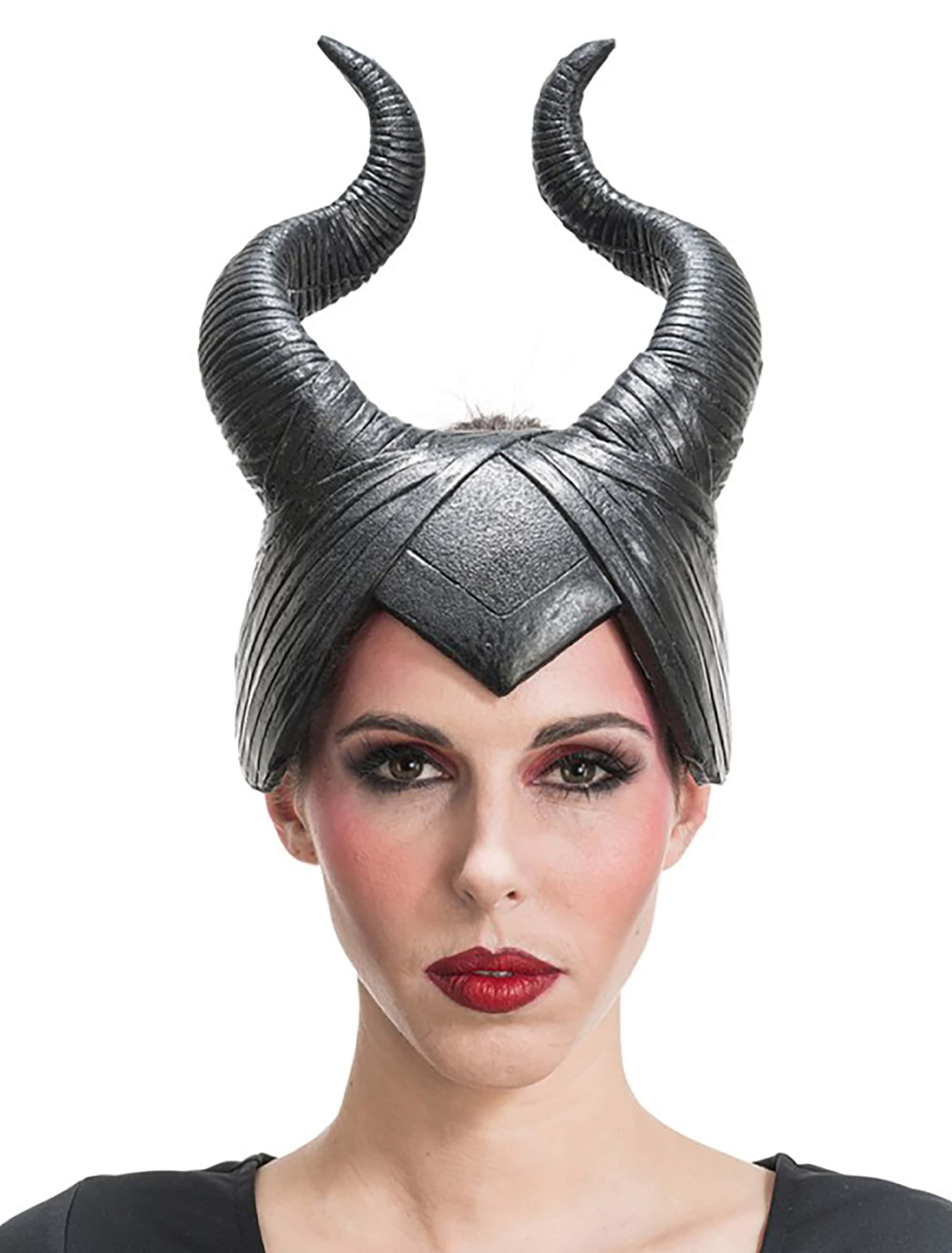 Latexhörner 20x29cm schwarz