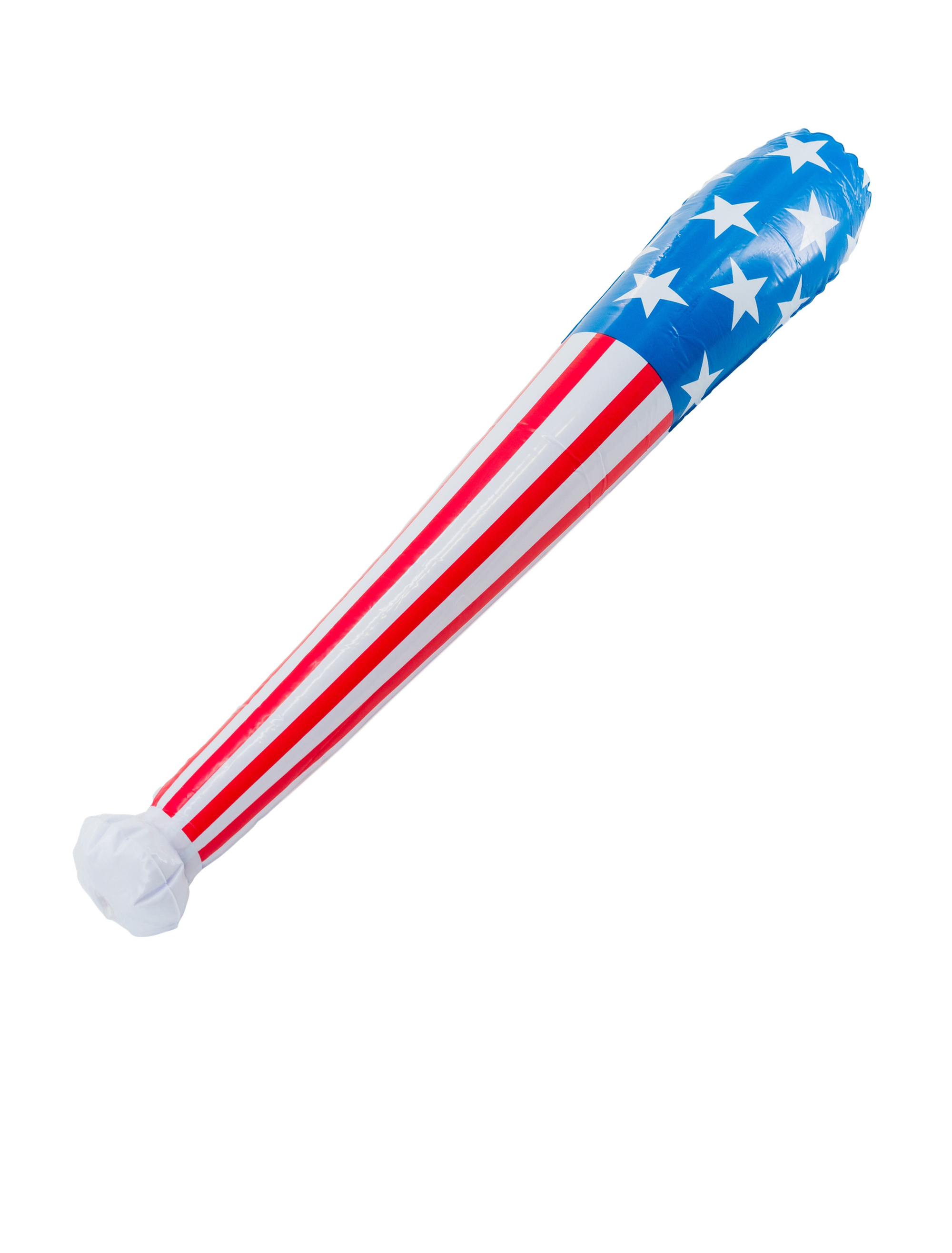 Baseballschläger USA aufblasbar 82cm rot/weiß/blau one size