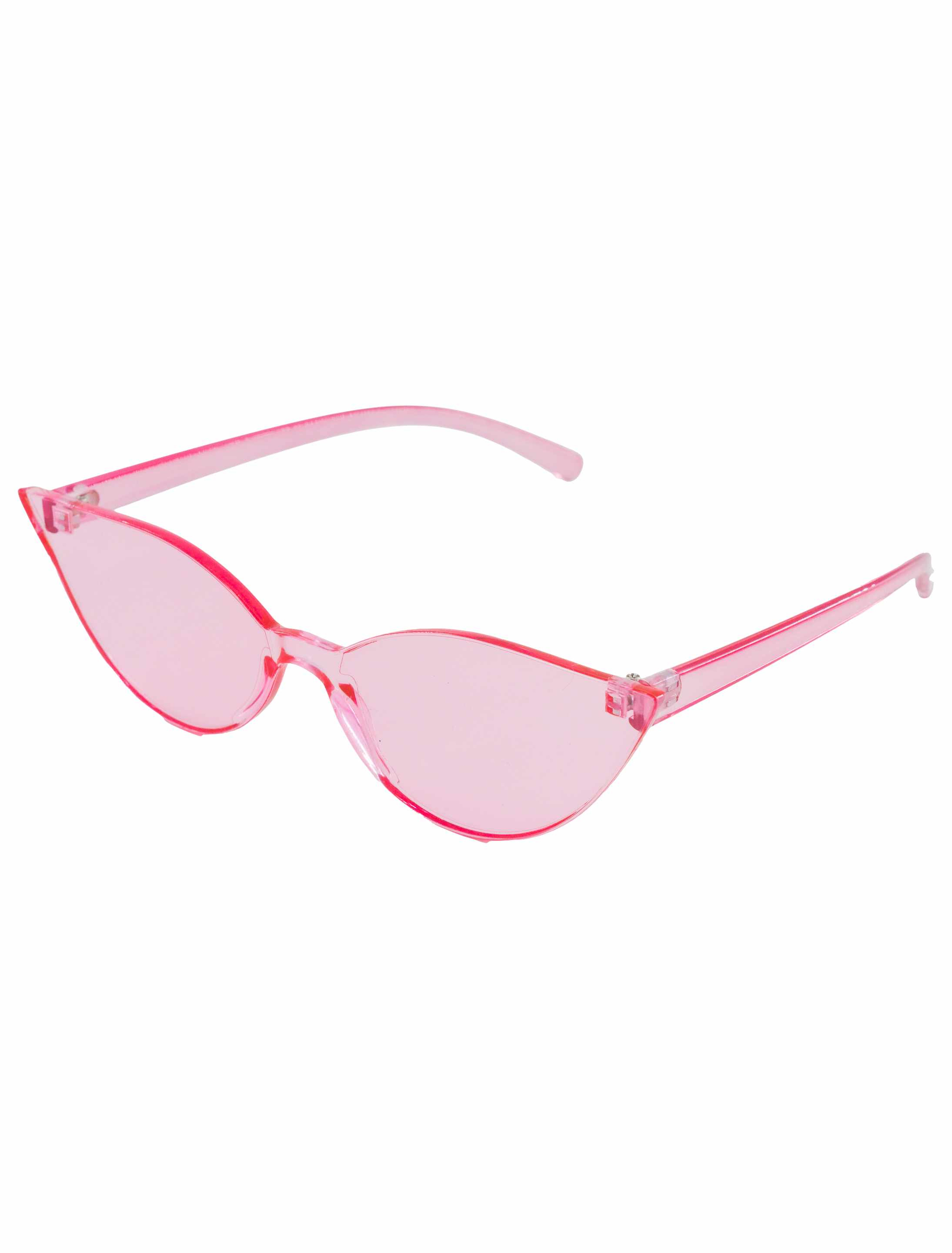 Brille Cat Eye transparent pink