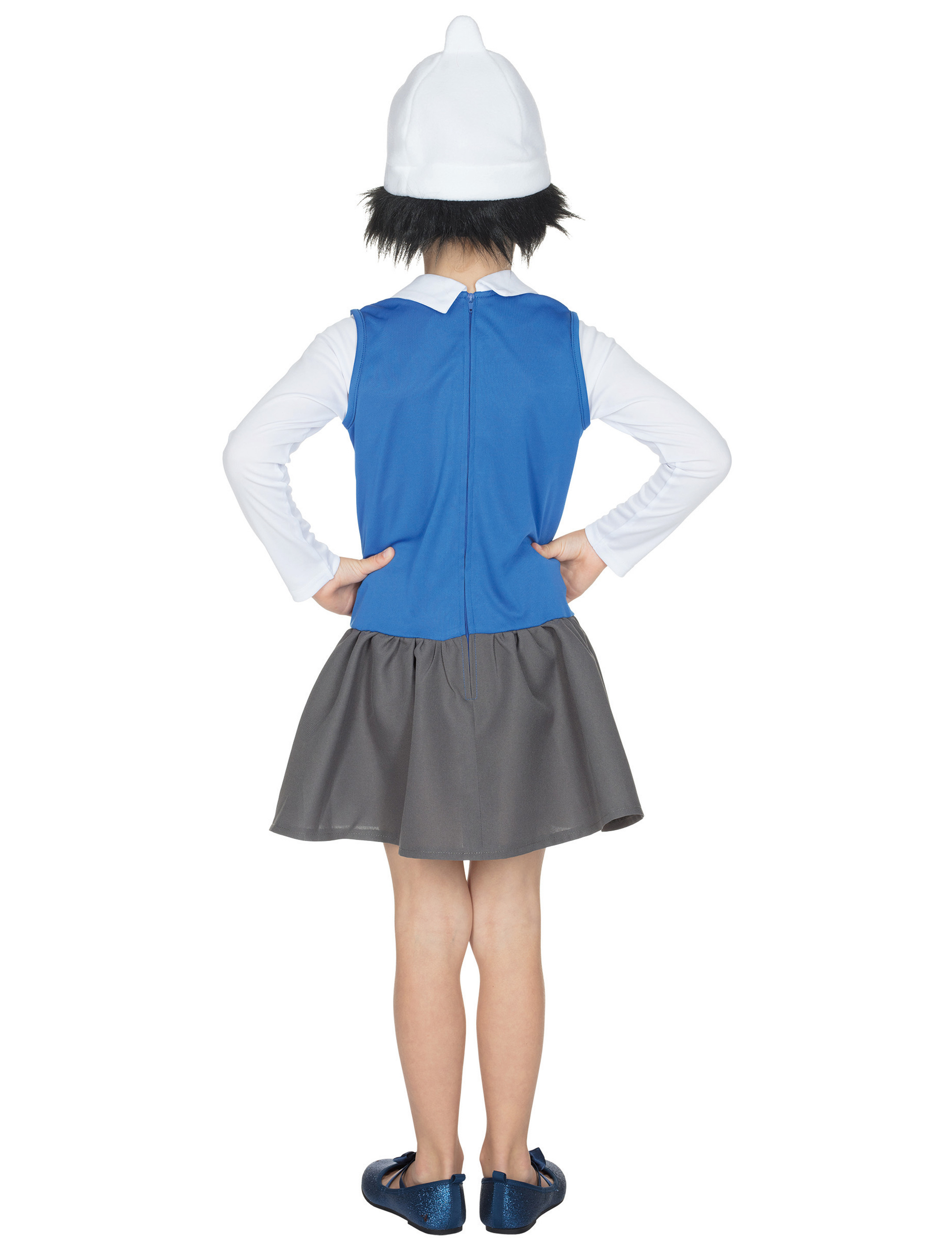 Mainzelmädchen Det Kinder blau/weiß 3-tlg. weiß/blau 128