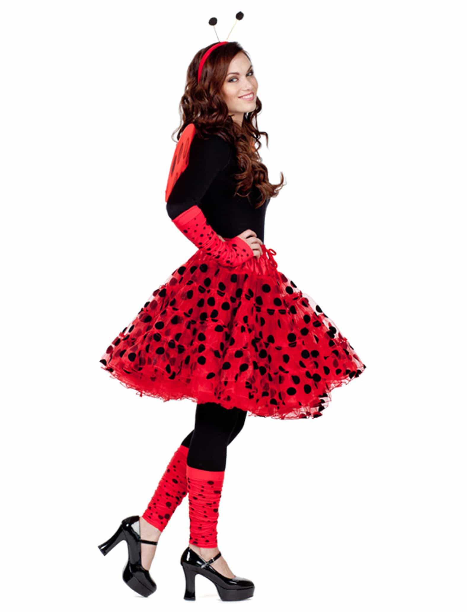 Petticoat de luxe Damen rot one size