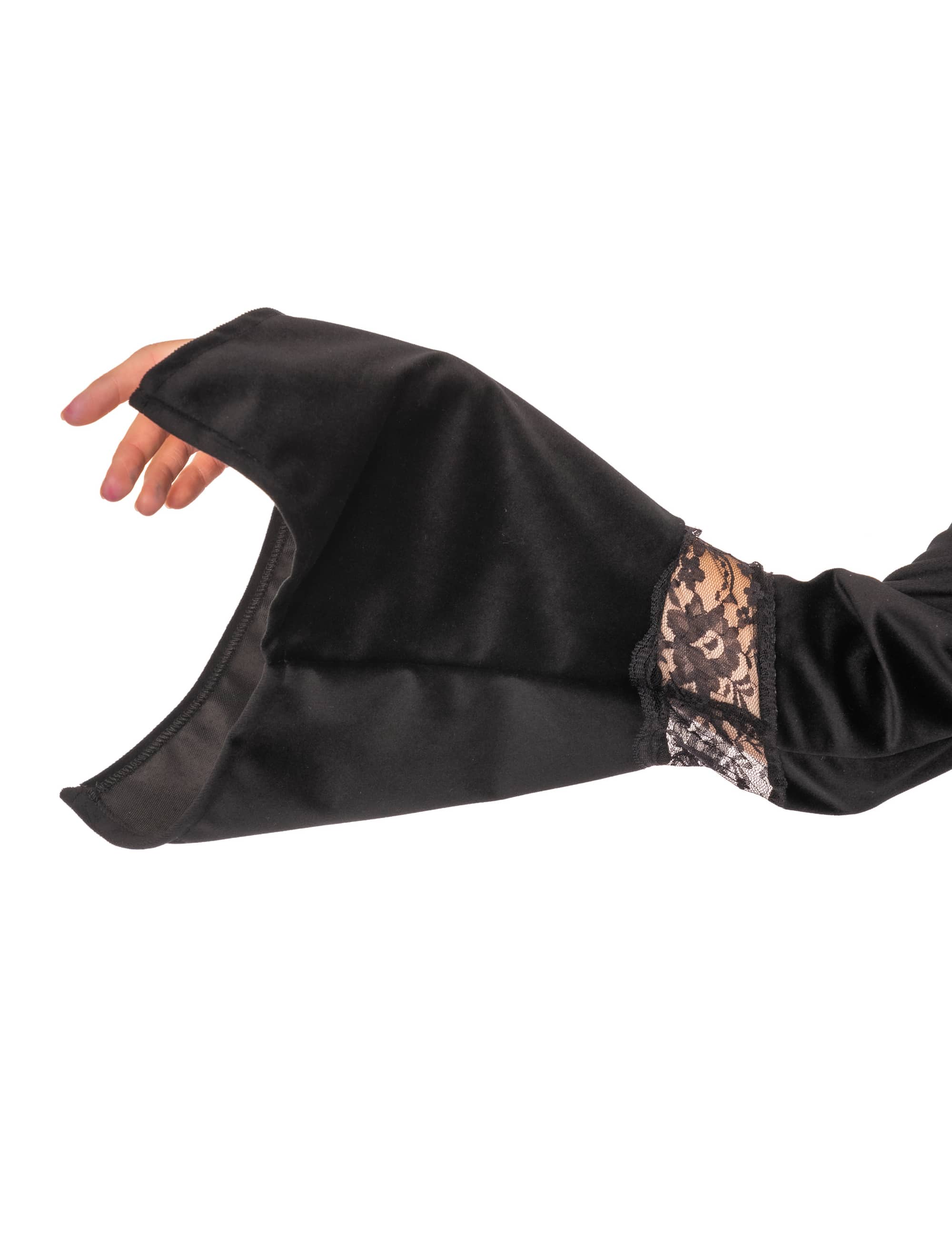 Kleid langarm Damen schwarz L/XL